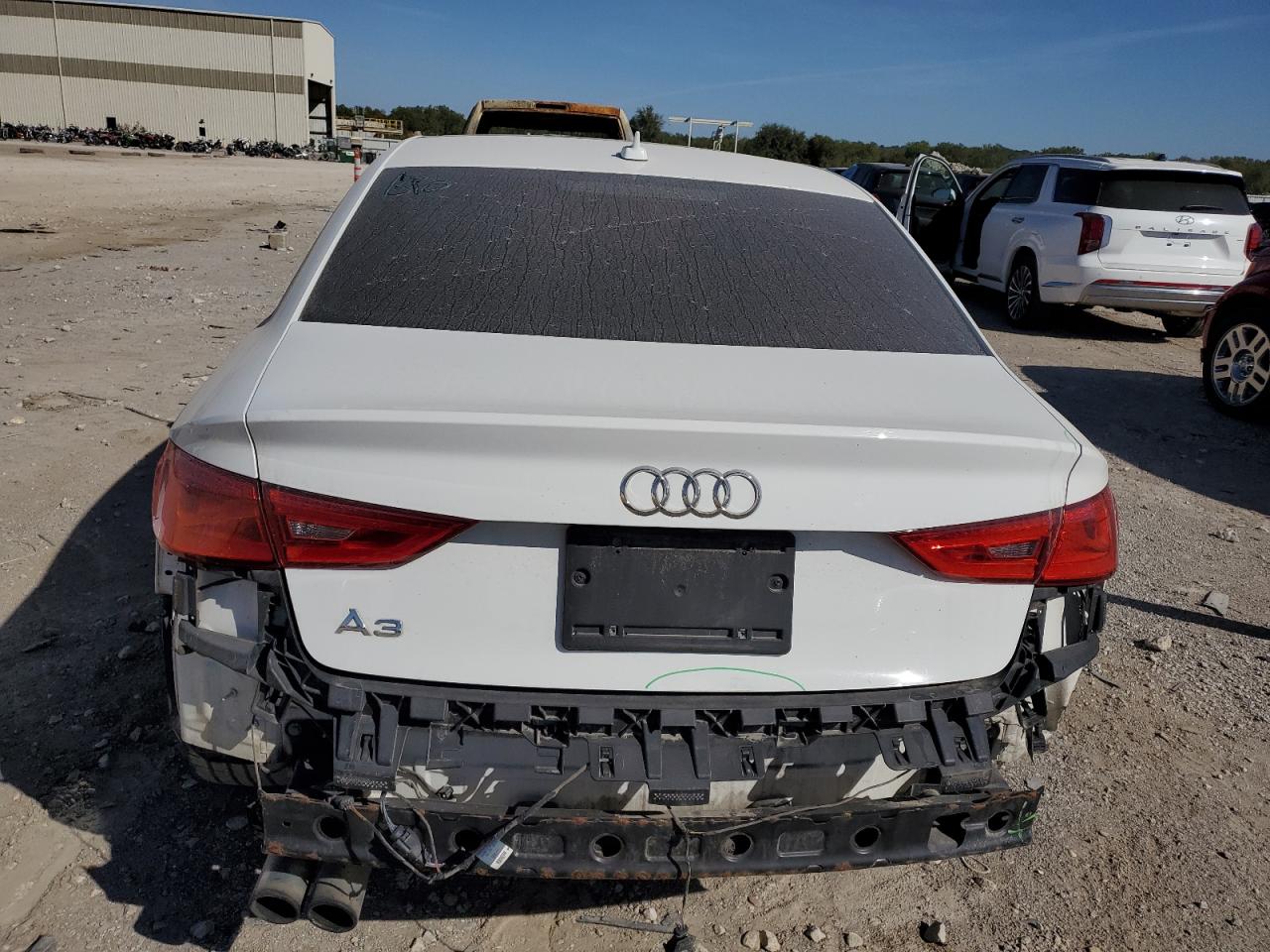 2016 Audi A3 VIN WAUA7GFF2G1053921 Copart auction photo, rear end damage thumbnail 6