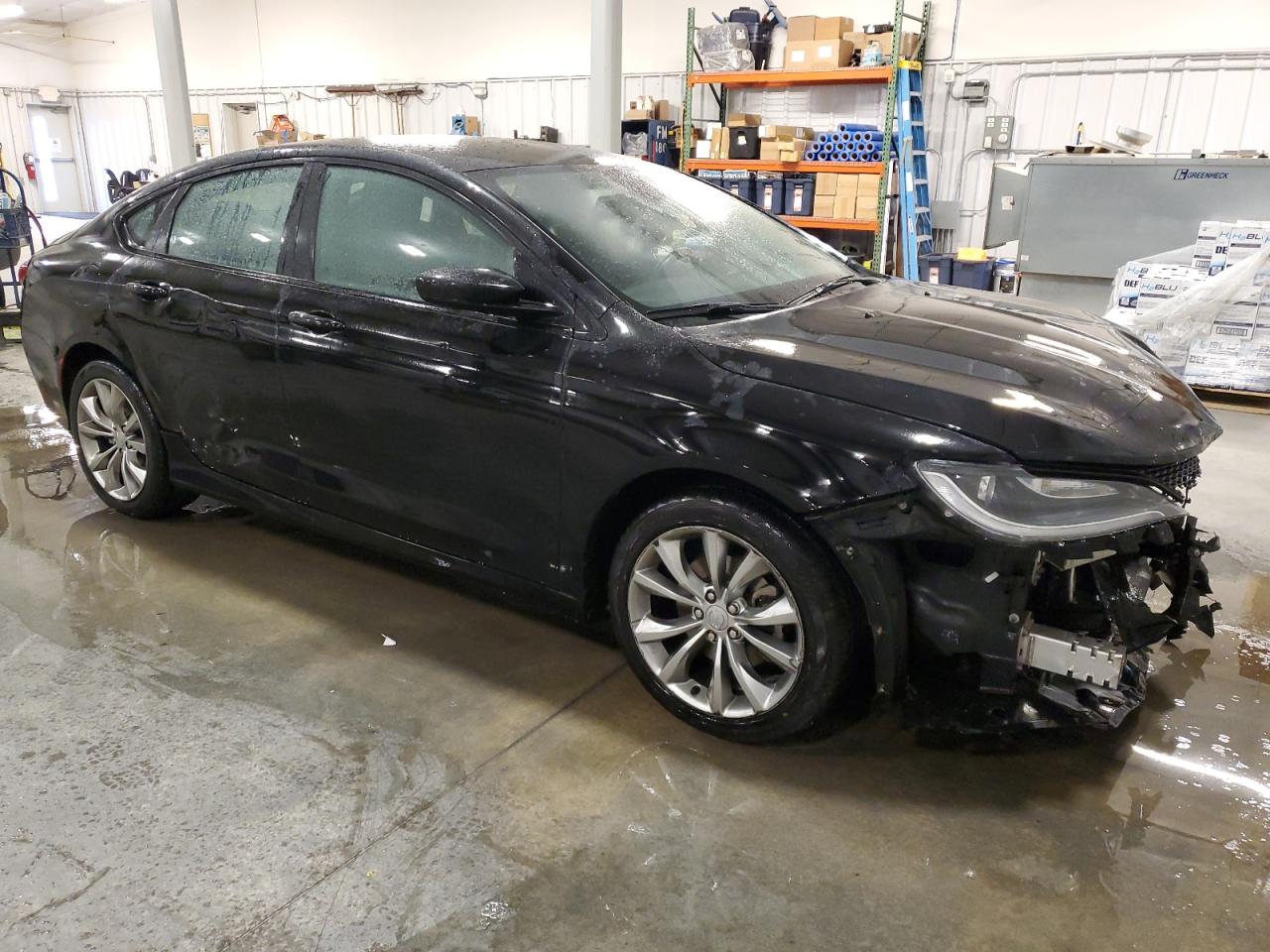 2015 Chrysler 200 VIN 1C3CCCBBXFN753913 Copart auction photo, all over damage thumbnail 4