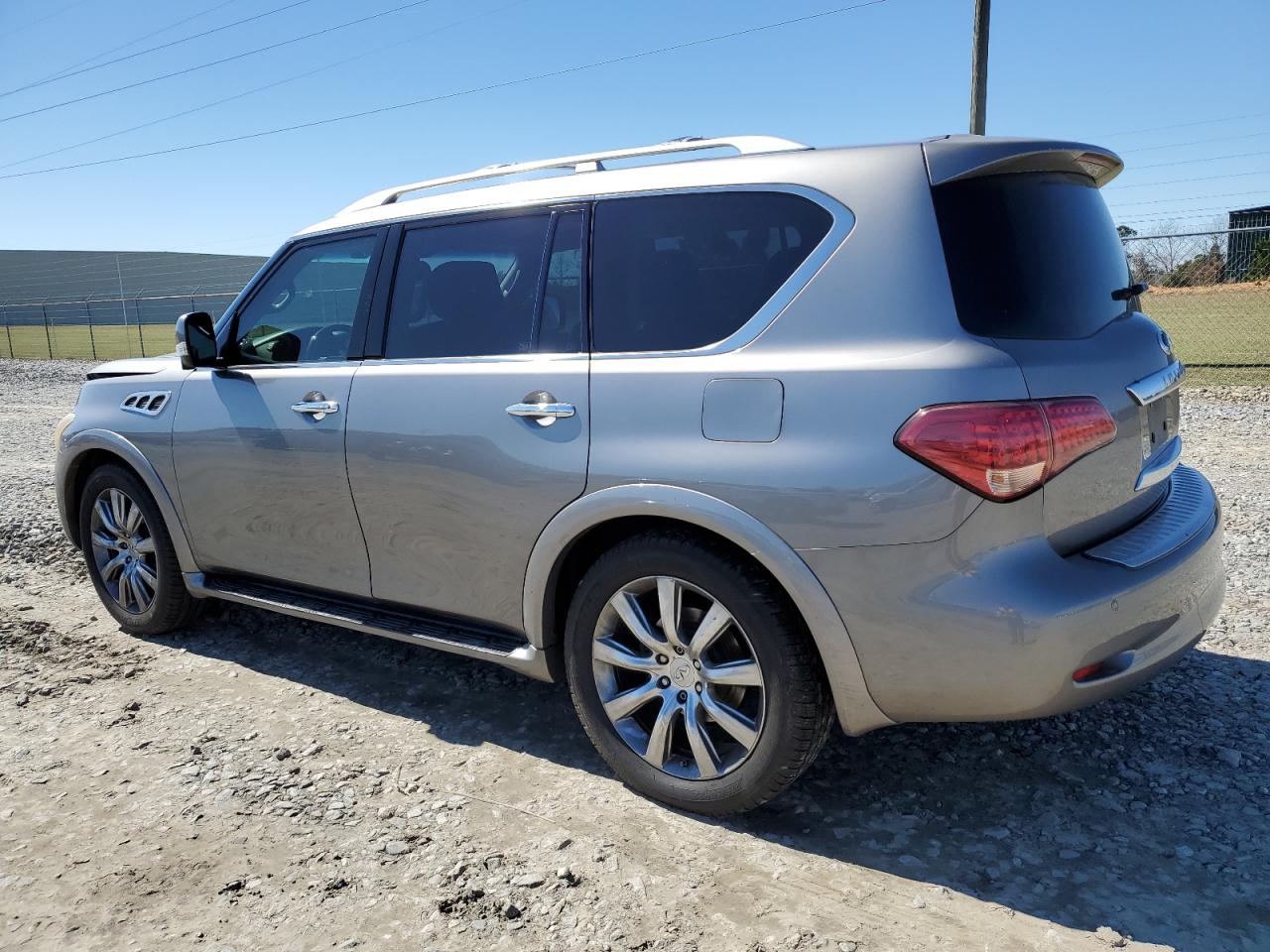 2011 Infiniti QX56 VIN JN8AZ2NF1B9503512 Copart auction photo, front end damage thumbnail 2