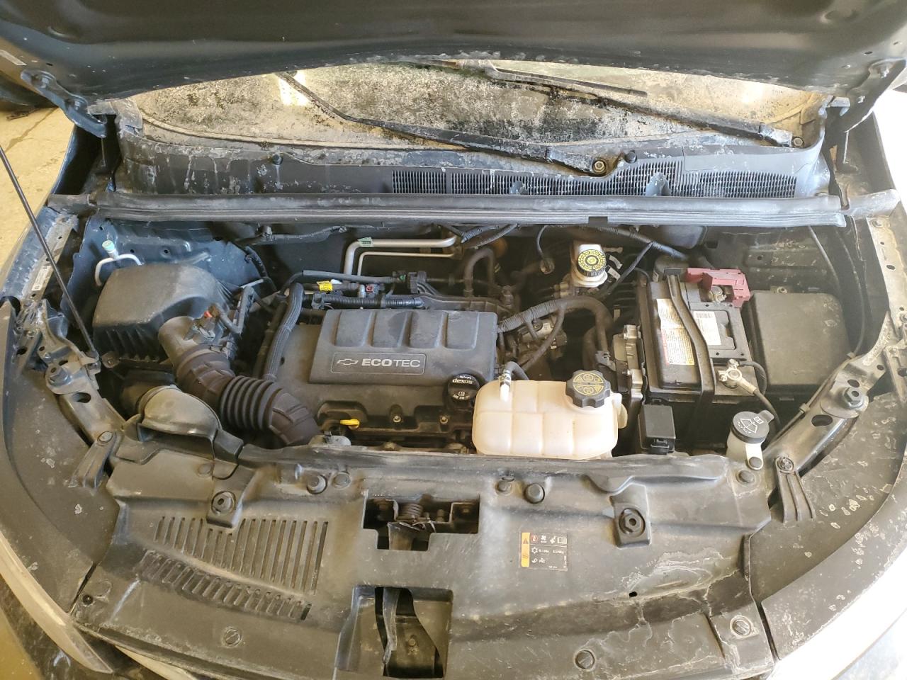 2017 Chevrolet Trax VIN KL7CJPSB1HB219290 Copart auction photo, side / front end damage thumbnail 12