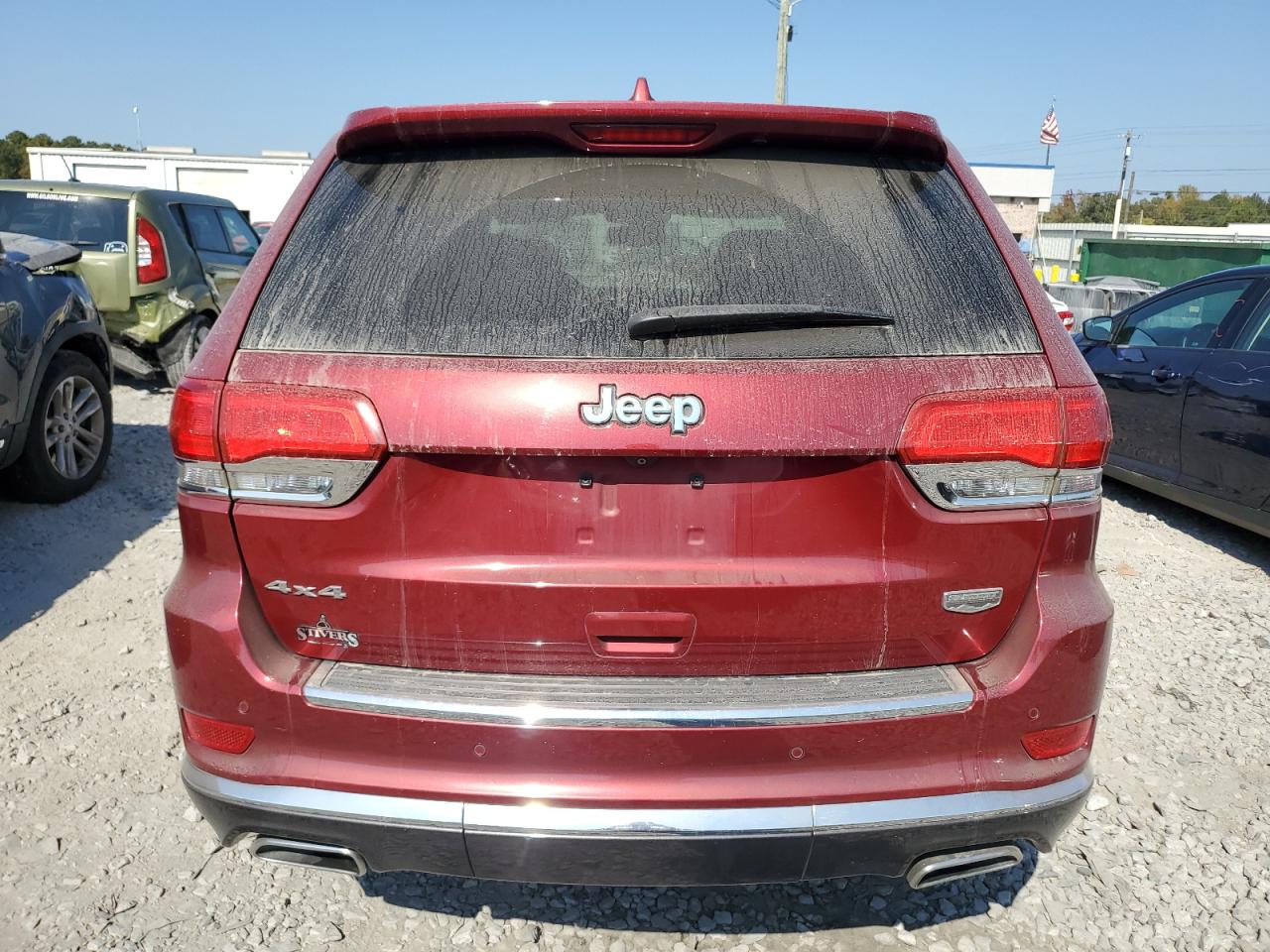 2015 Jeep Grand Cherokee VIN 1C4RJFJG5FC210989 Copart auction photo, side damage thumbnail 6