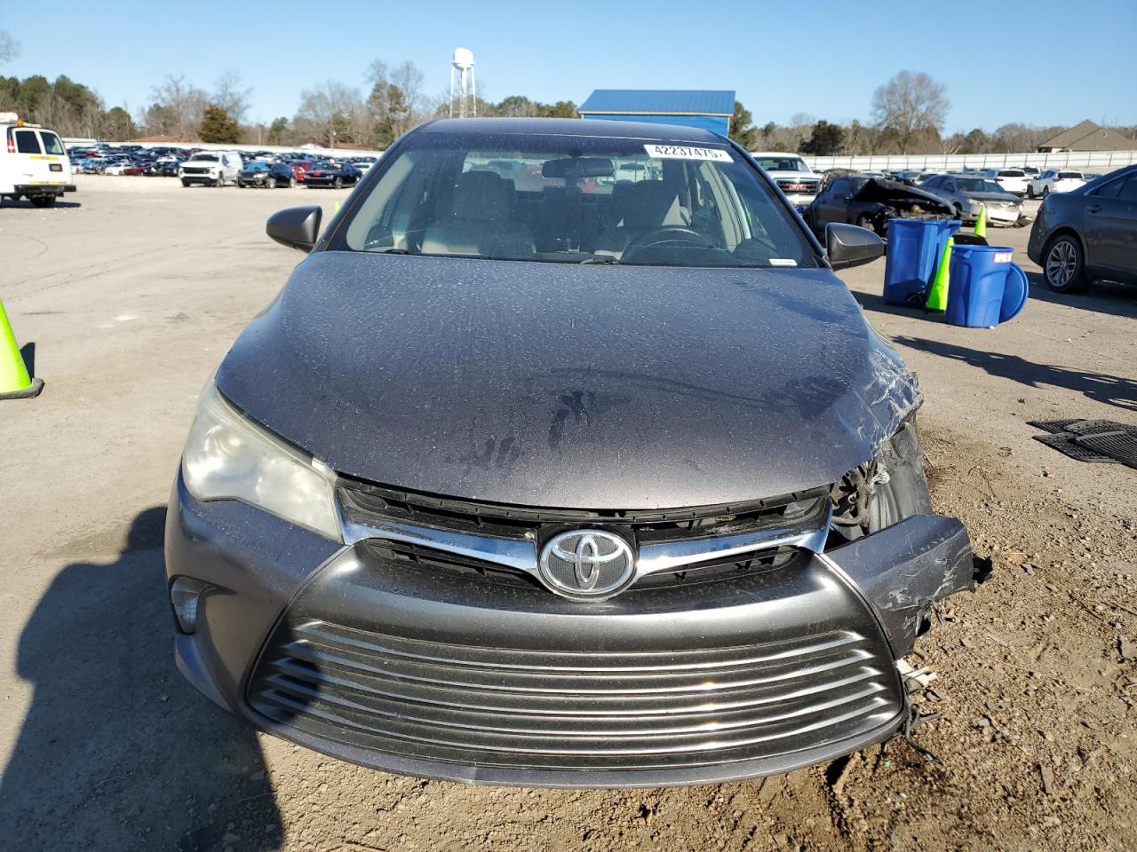 2017 Toyota Camry VIN 4T1BF1FK1HU735981 Copart auction photo, front end / side damage thumbnail 5