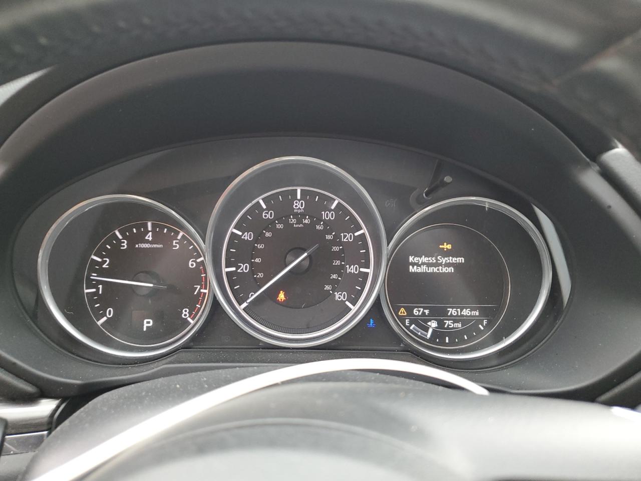2017 Mazda CX-5 VIN JM3KFADL4H0117567 Copart auction photo, front end damage thumbnail 9