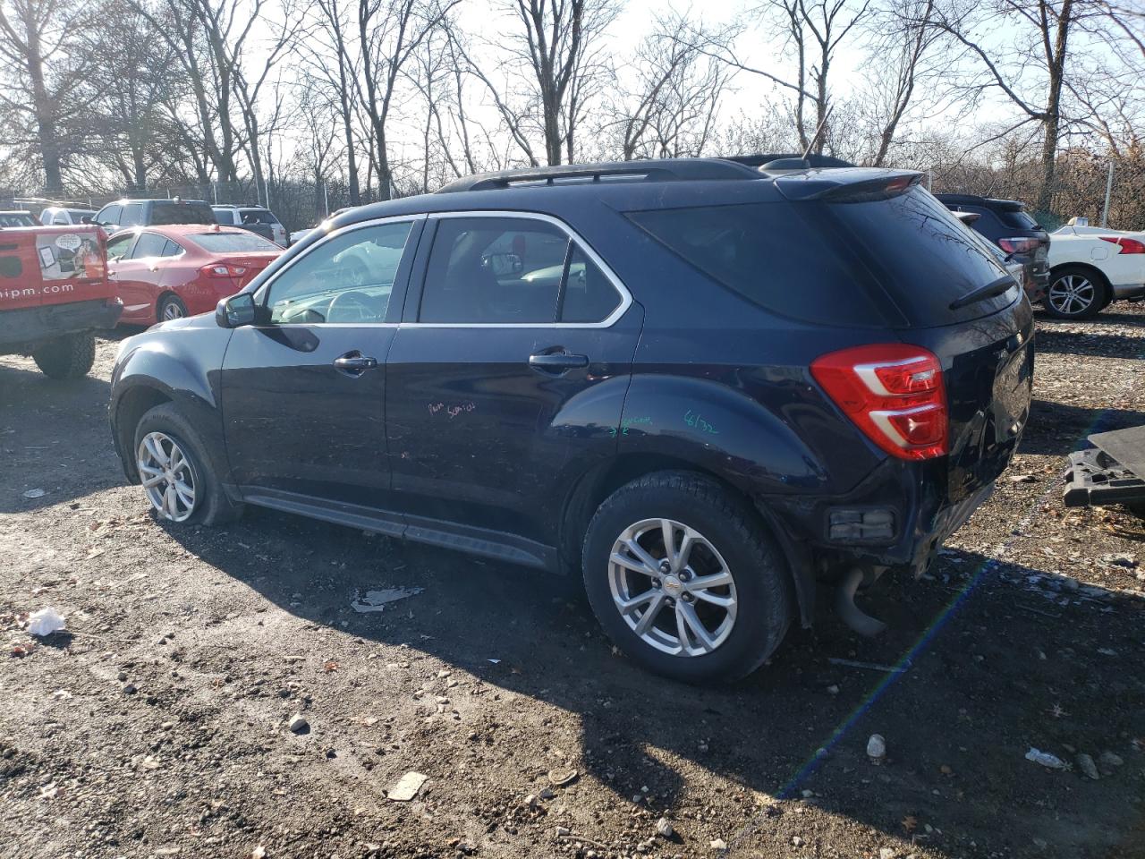2017 Chevrolet Equinox VIN 2GNFLFEK6H6290754 Copart auction photo, rear end / minor dent/scratches damage thumbnail 2