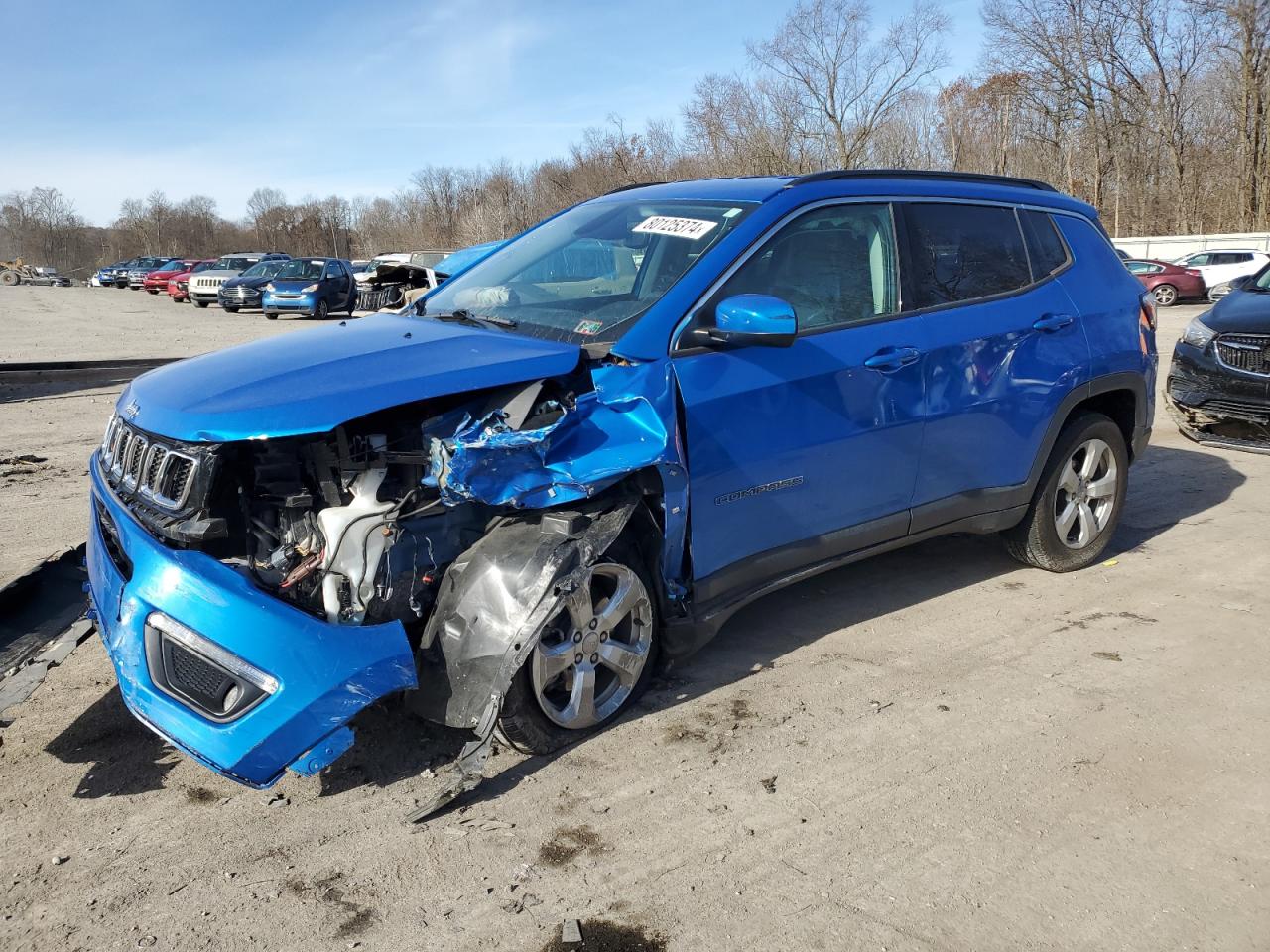 2019 Jeep Compass VIN 3C4NJDBB8KT724078
