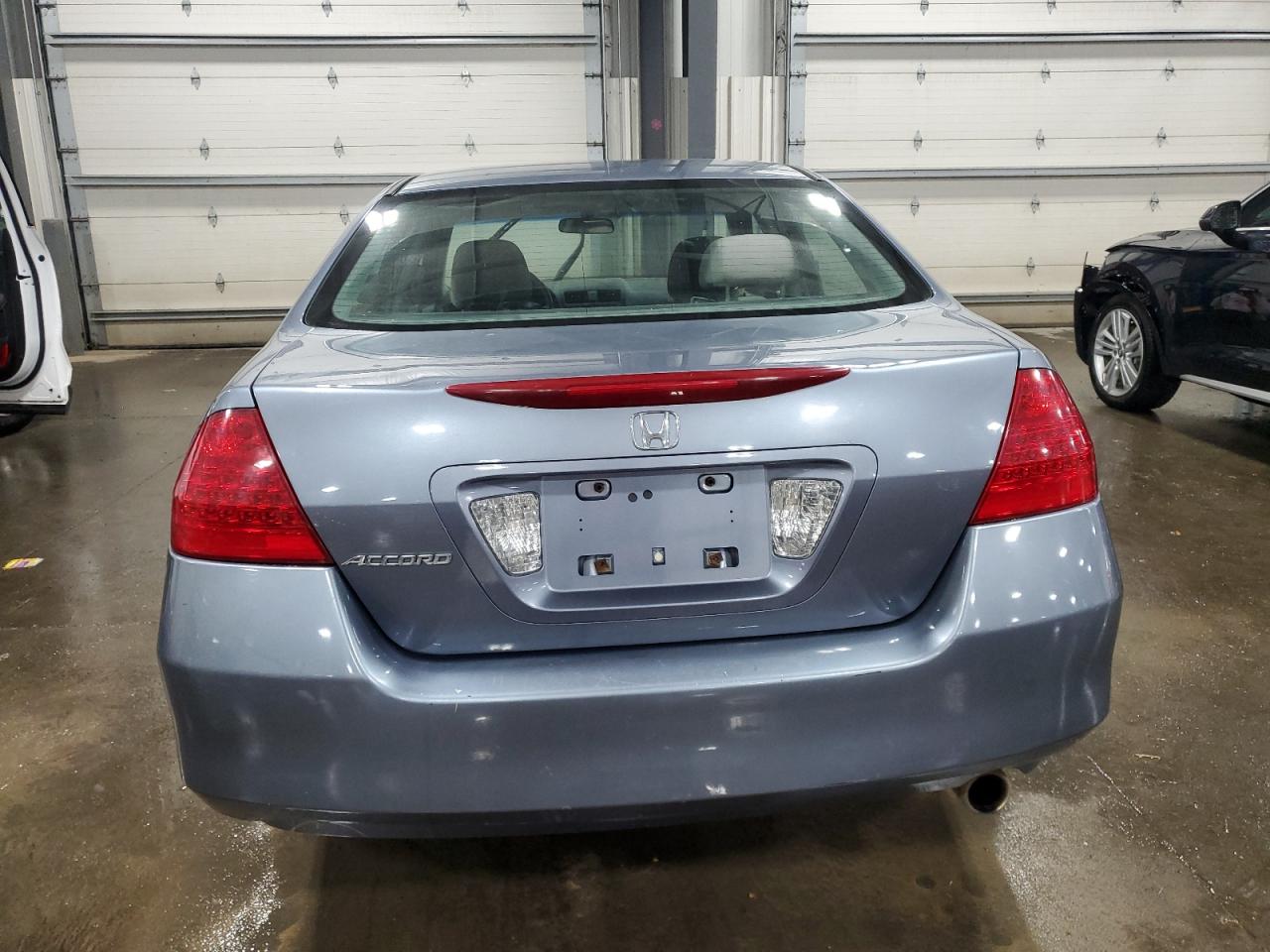 2007 Honda Accord VIN 1HGCM56797A145157 Copart auction photo, undercarriage damage thumbnail 6
