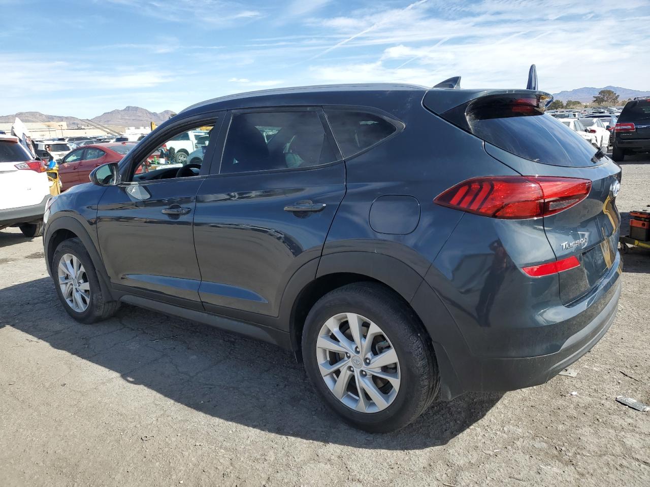 2020 Hyundai Tucson VIN KM8J33A41LU207763 Copart auction photo, vandalism damage thumbnail 2