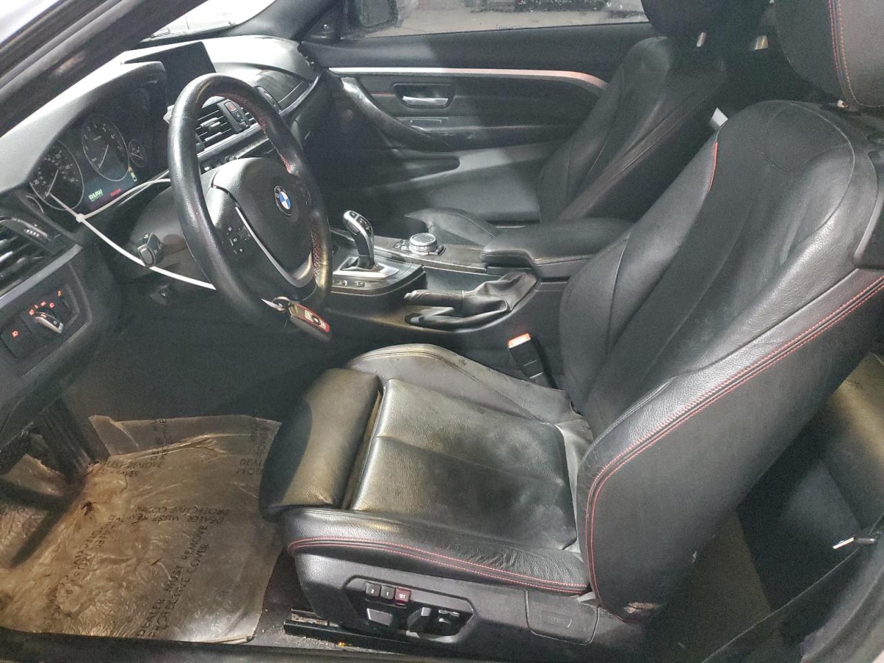 2015 BMW 4er VIN WBA3N5C5XFK198616 Copart auction photo, rear end damage thumbnail 7