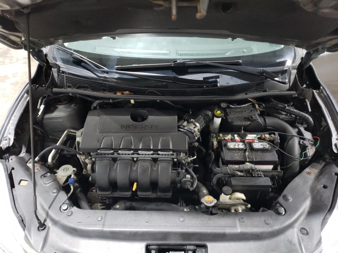 2015 Nissan Sentra VIN 3N1AB7AP9FY367306 Copart auction photo, front end / undercarriage damage thumbnail 11
