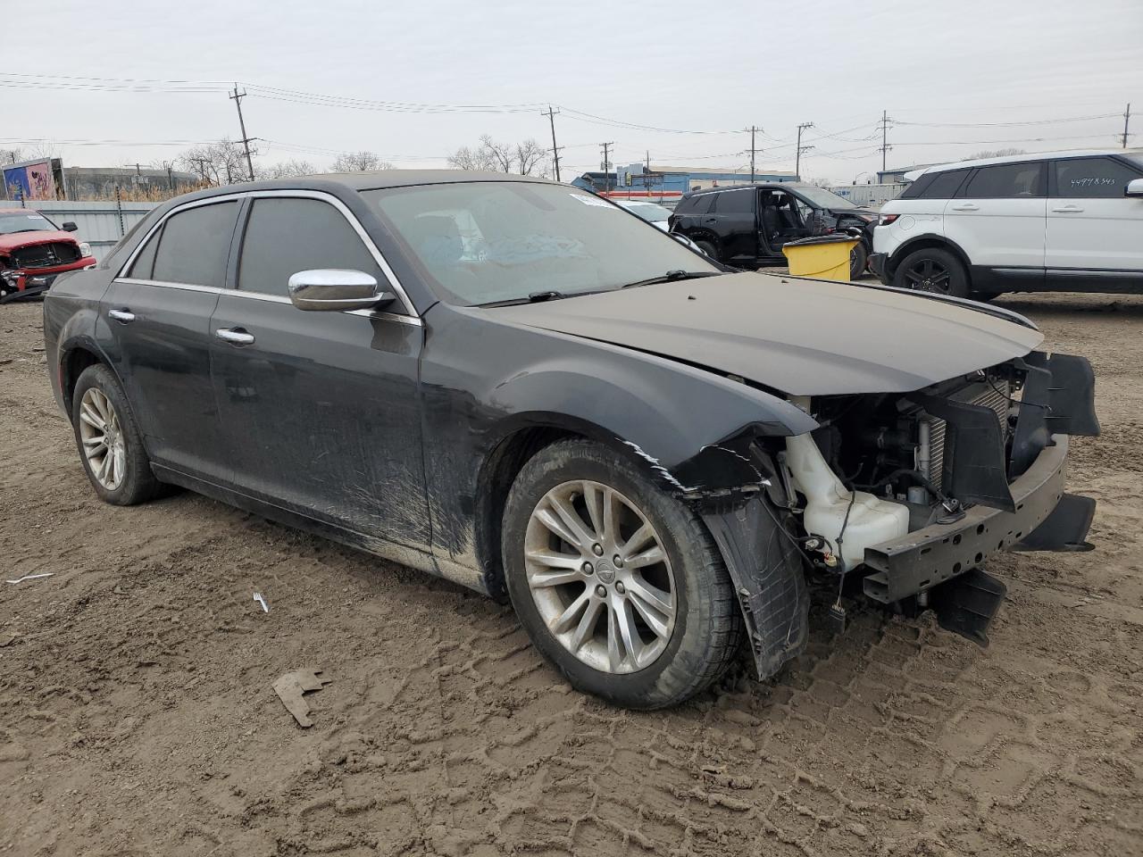 2016 Chrysler 300 VIN 2C3CCAEG7GH343351 Copart auction photo, vandalism / front end damage thumbnail 4