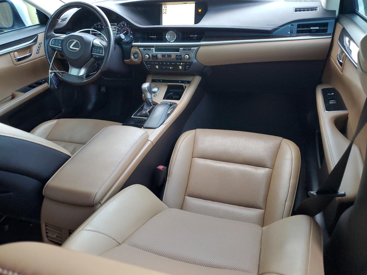 2018 Lexus ES VIN 58ABK1GG6JU113610 Copart auction photo, front end damage thumbnail 8