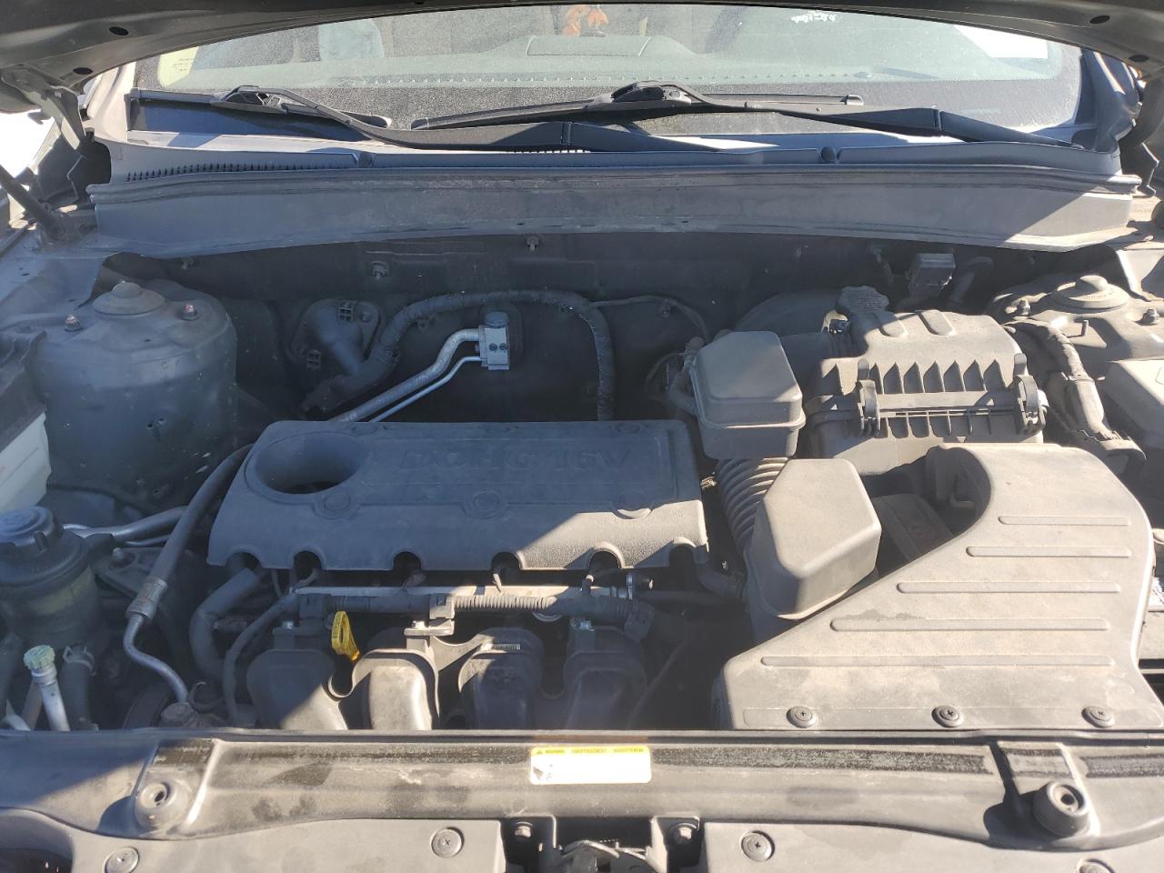 2012 Hyundai Santa Fe VIN 5XYZG3AB6CG147992 Copart auction photo, side damage thumbnail 13