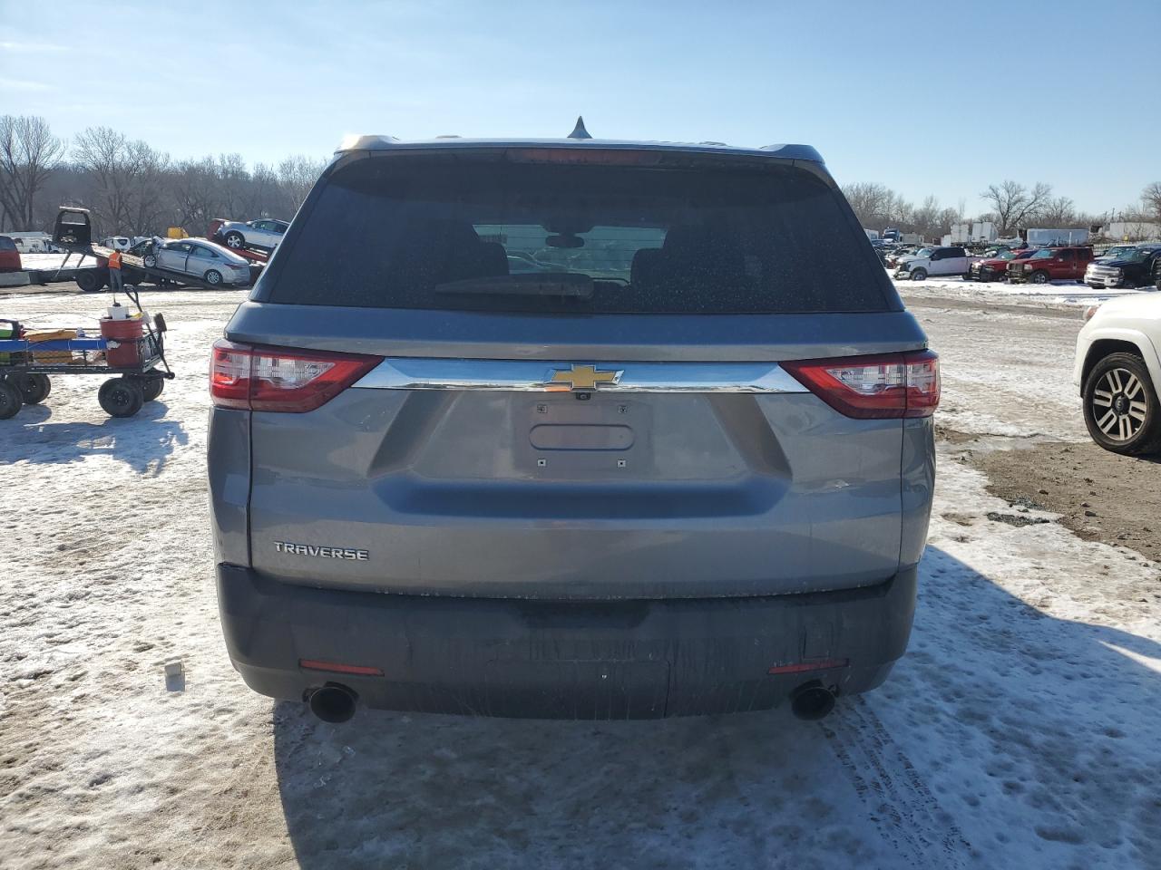 2020 Chevrolet Traverse VIN 1GNERFKW8LJ193519 Copart auction photo, all over / minor dent/scratches damage thumbnail 6