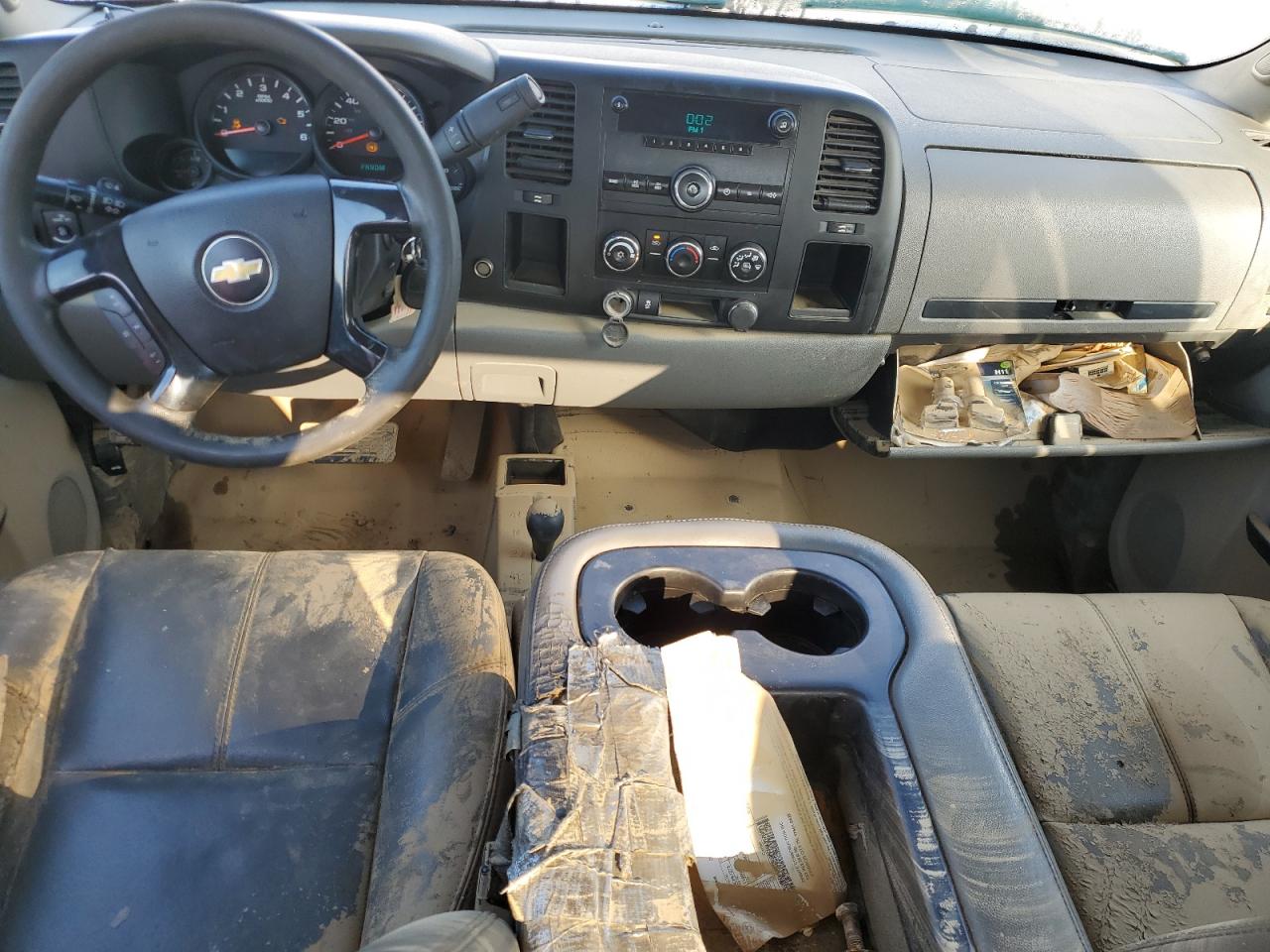 2013 Chevrolet Silverado VIN 1GCRKPE0XDZ154767 Copart auction photo, water/flood / all over damage thumbnail 8