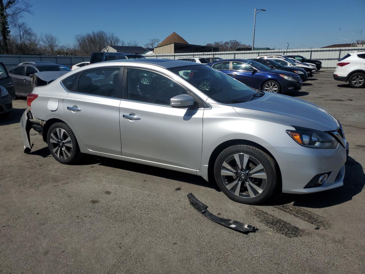 2016 Nissan Sentra VIN 3N1AB7AP9GY297338 Copart auction photo, rear end damage thumbnail 4