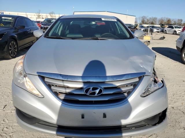 2014 Hyundai Sonata VIN 5NPEB4AC3EH836444 Copart auction photo, front end / side damage thumbnail 5