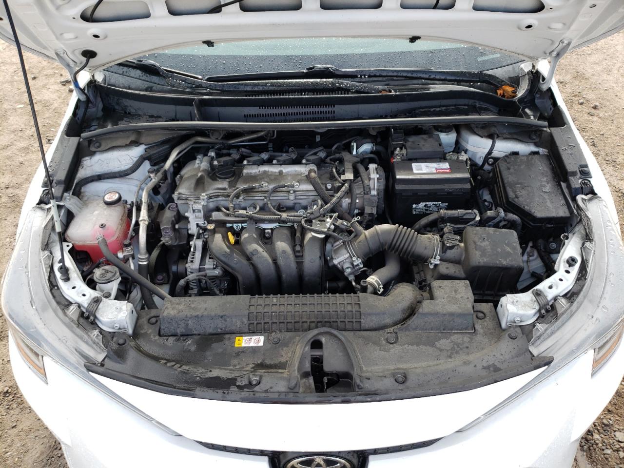 2022 Toyota Corolla VIN 5YFEPMAE9NP304721 Copart auction photo, rear end damage thumbnail 11