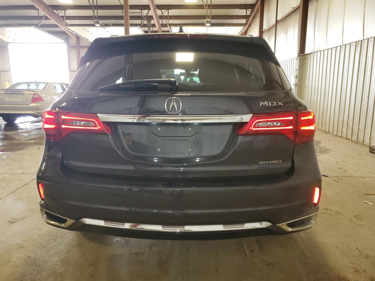 2020 Acura MDX VIN 5J8YD4H85LL016997 Copart auction photo, side / top/roof damage thumbnail 6