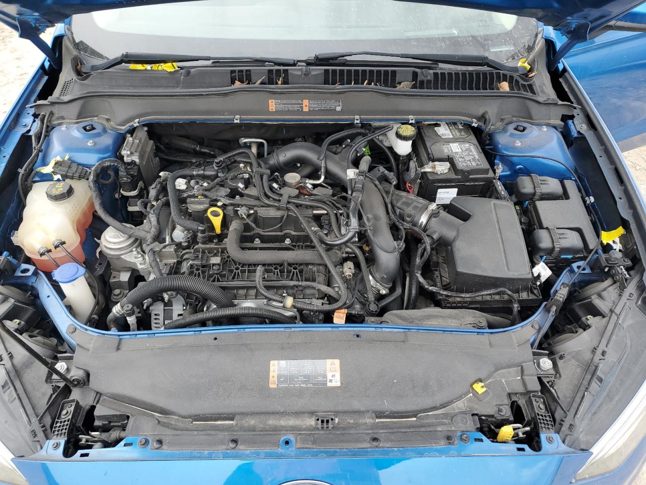 2019 Ford Fusion VIN 3FA6P0HD9KR159623 Copart auction photo, rear end / minor dent/scratches damage thumbnail 11