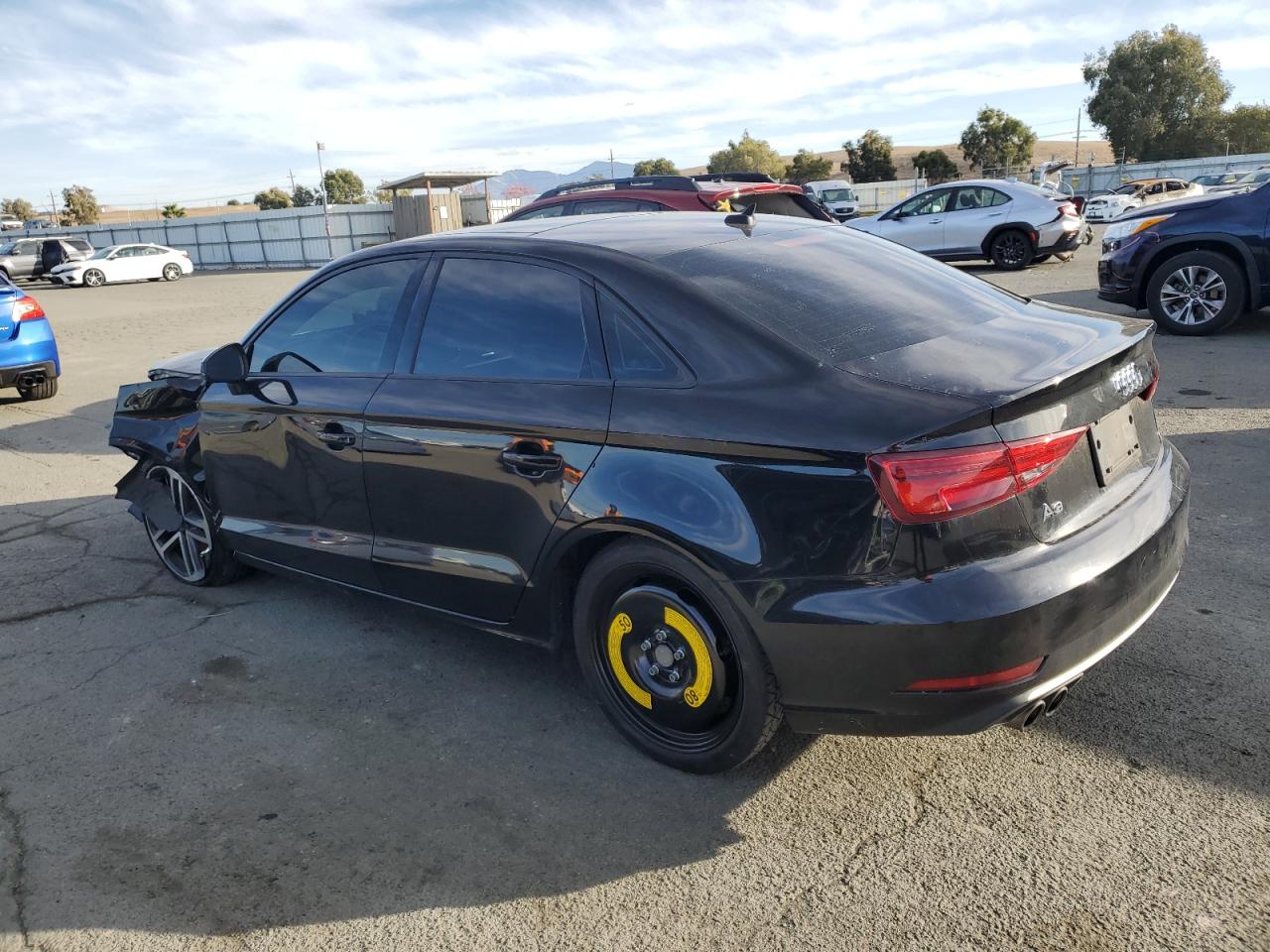 2017 Audi A3 VIN WAUAUGFF7H1033612 Copart auction photo, front end damage thumbnail 2