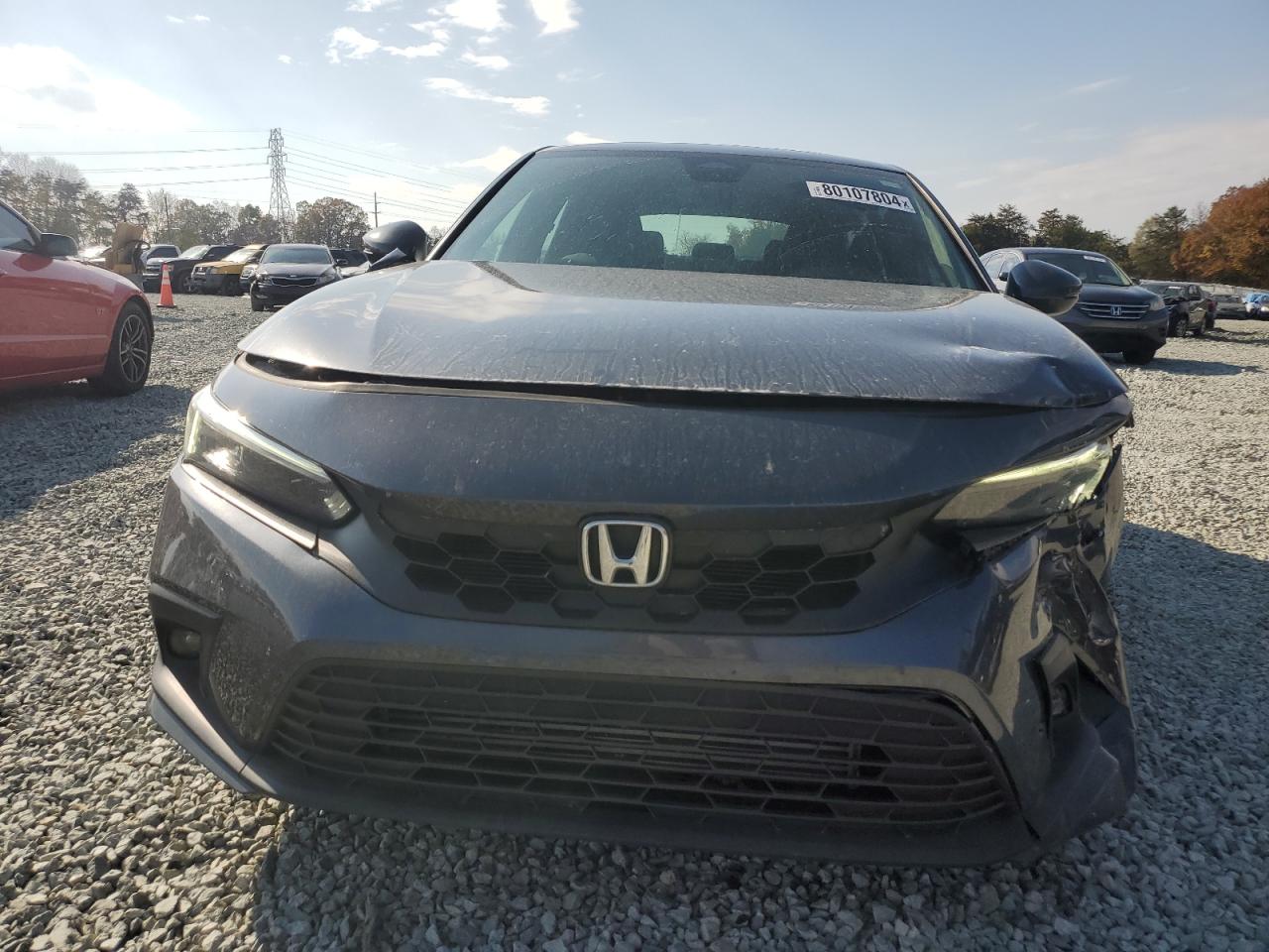 2022 Honda Civic VIN 19XFL1H86NE020642 Copart auction photo, front end damage thumbnail 5