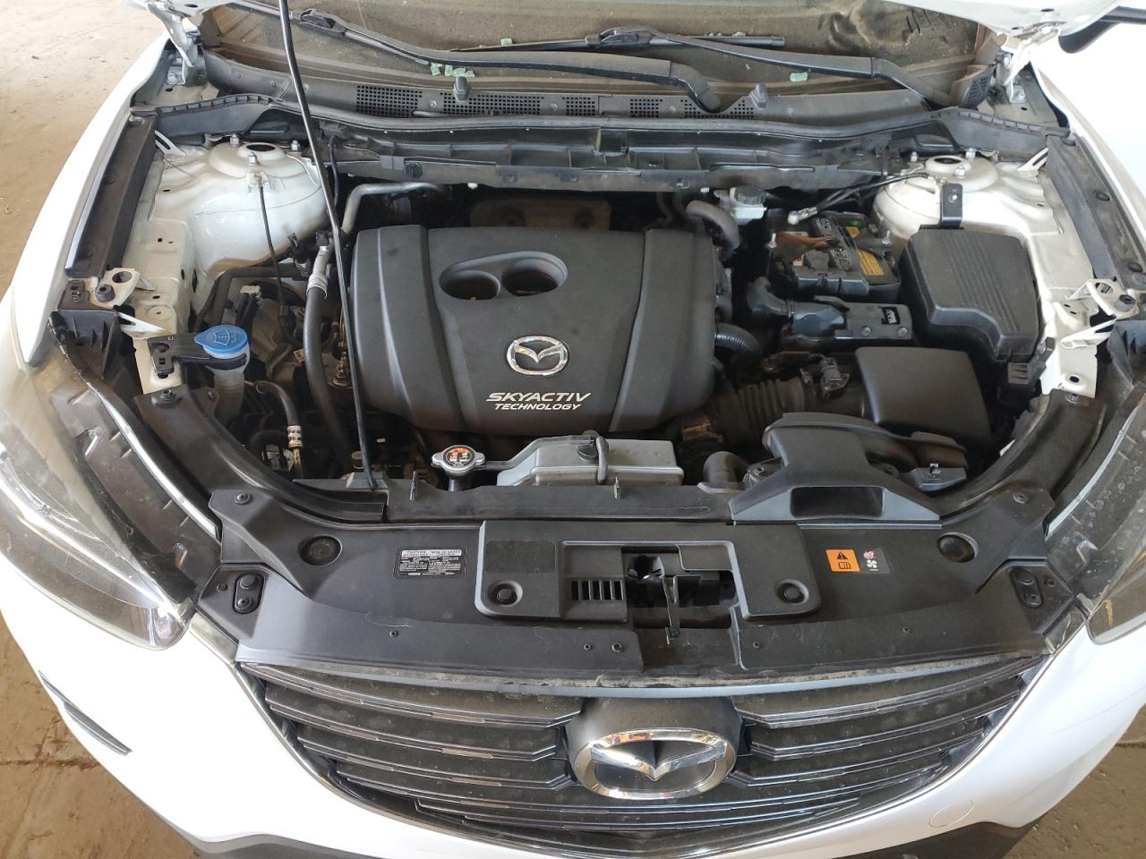 2016 Mazda CX-5 VIN JM3KE2CY7G0900533 Copart auction photo, vandalism damage thumbnail 12
