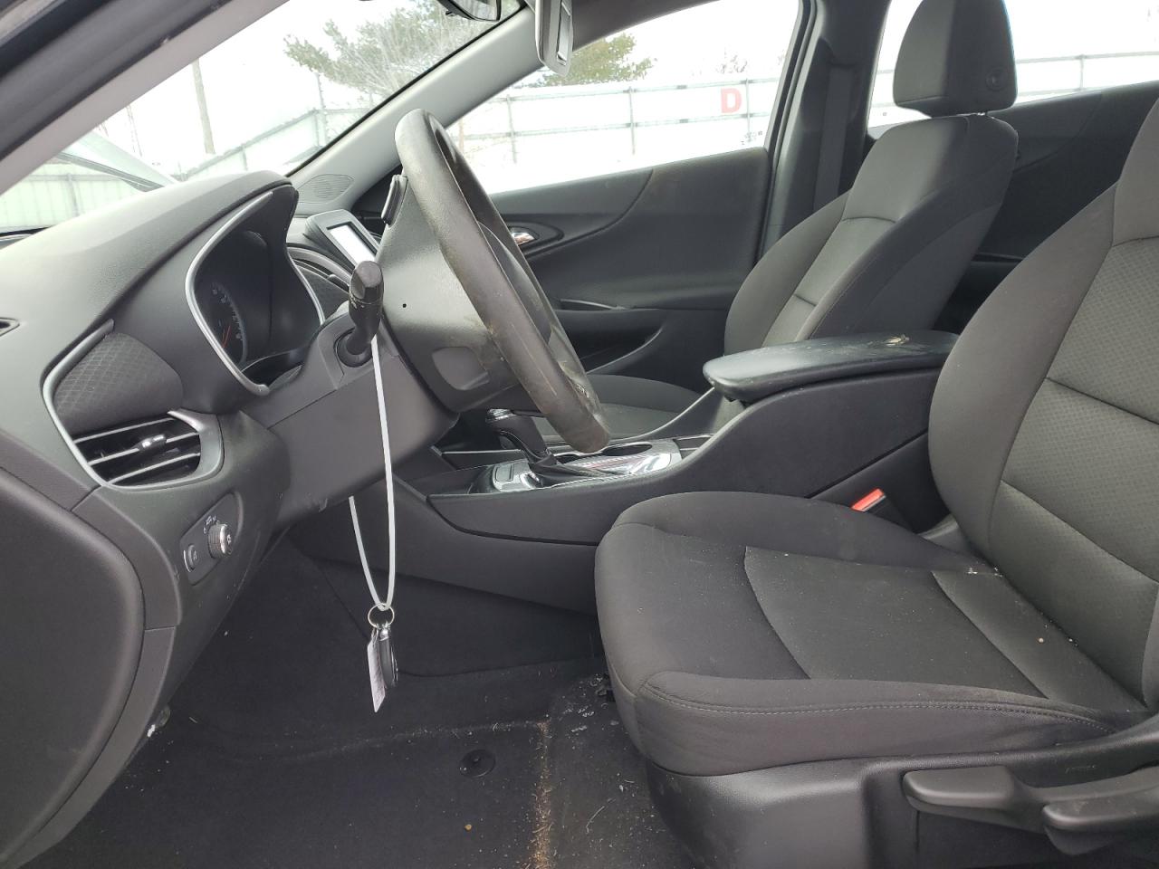 2017 Chevrolet Malibu VIN 1G1ZB5ST2HF160470 Copart auction photo, front end / undercarriage damage thumbnail 7