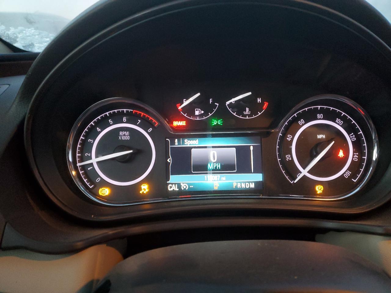 2016 Buick Regal VIN 2G4GS5GX4G9108352 Copart auction photo, front end / side damage thumbnail 9