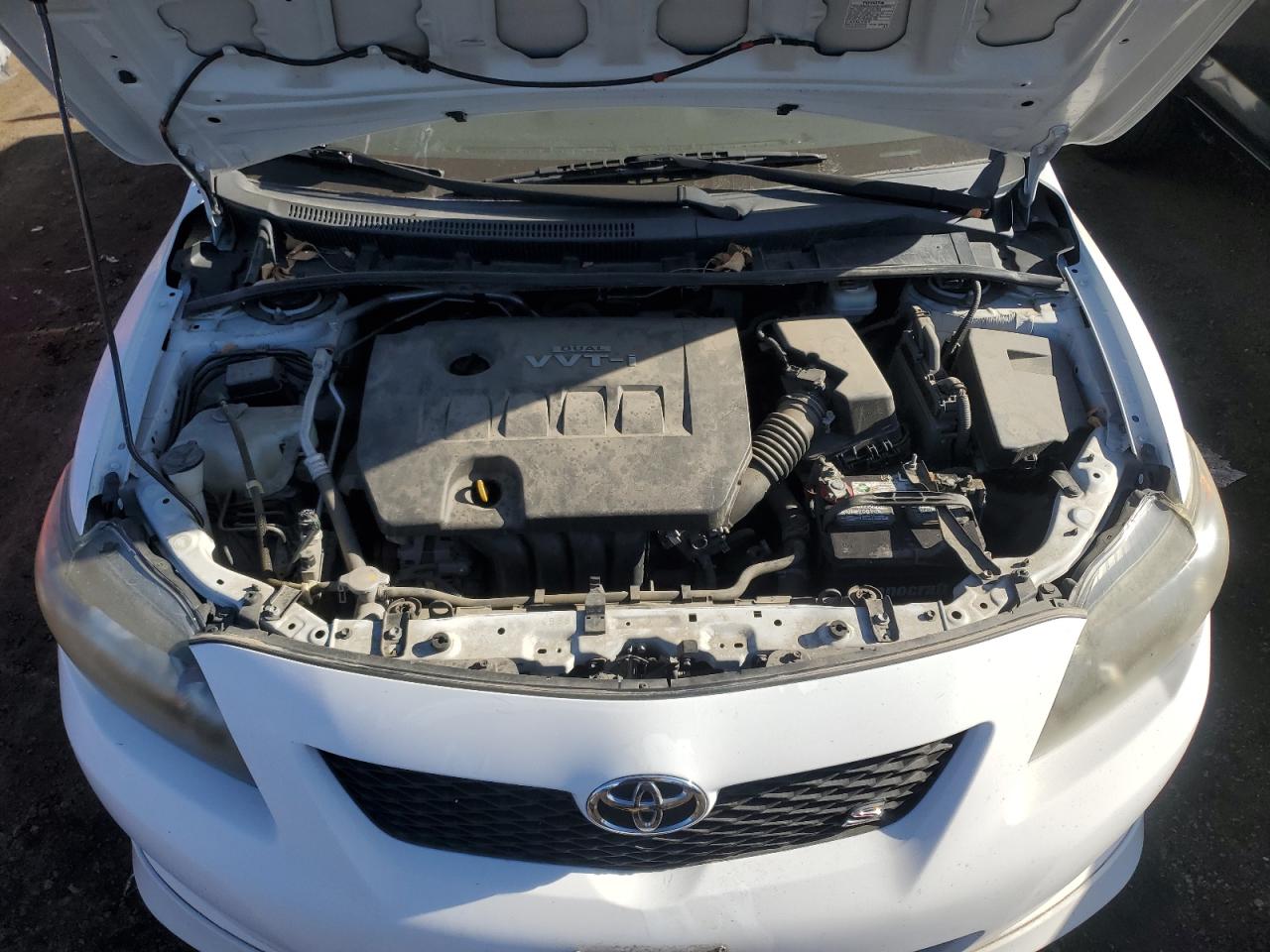 2009 Toyota Corolla VIN 1NXBU40E19Z033381 Copart auction photo, rear end damage thumbnail 11