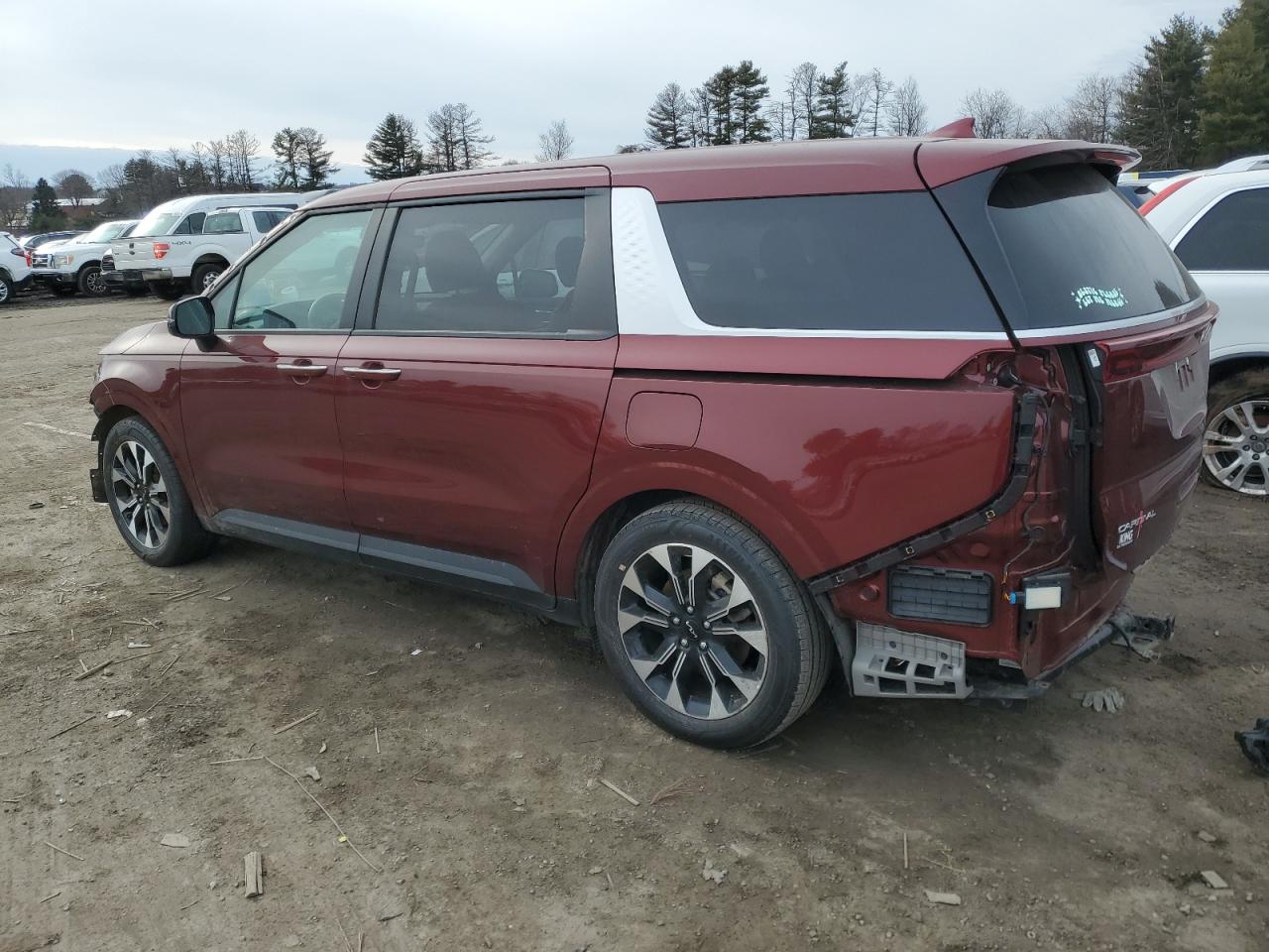 2023 KIA Carnival VIN KNDNC5H31P6251982 Copart auction photo, front end / rear end damage thumbnail 2