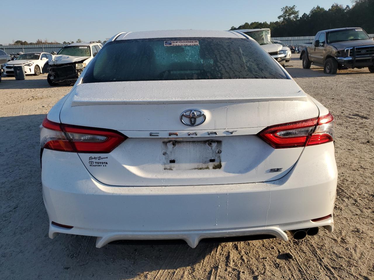 2018 Toyota Camry VIN 4T1B11HK7JU541490 Copart auction photo, rear end damage thumbnail 6