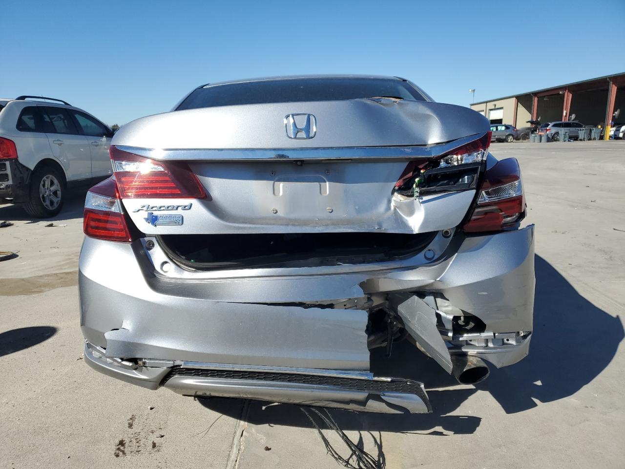 2016 Honda Accord VIN 1HGCR2F39GA108221 Copart auction photo, rear end / front end damage thumbnail 6
