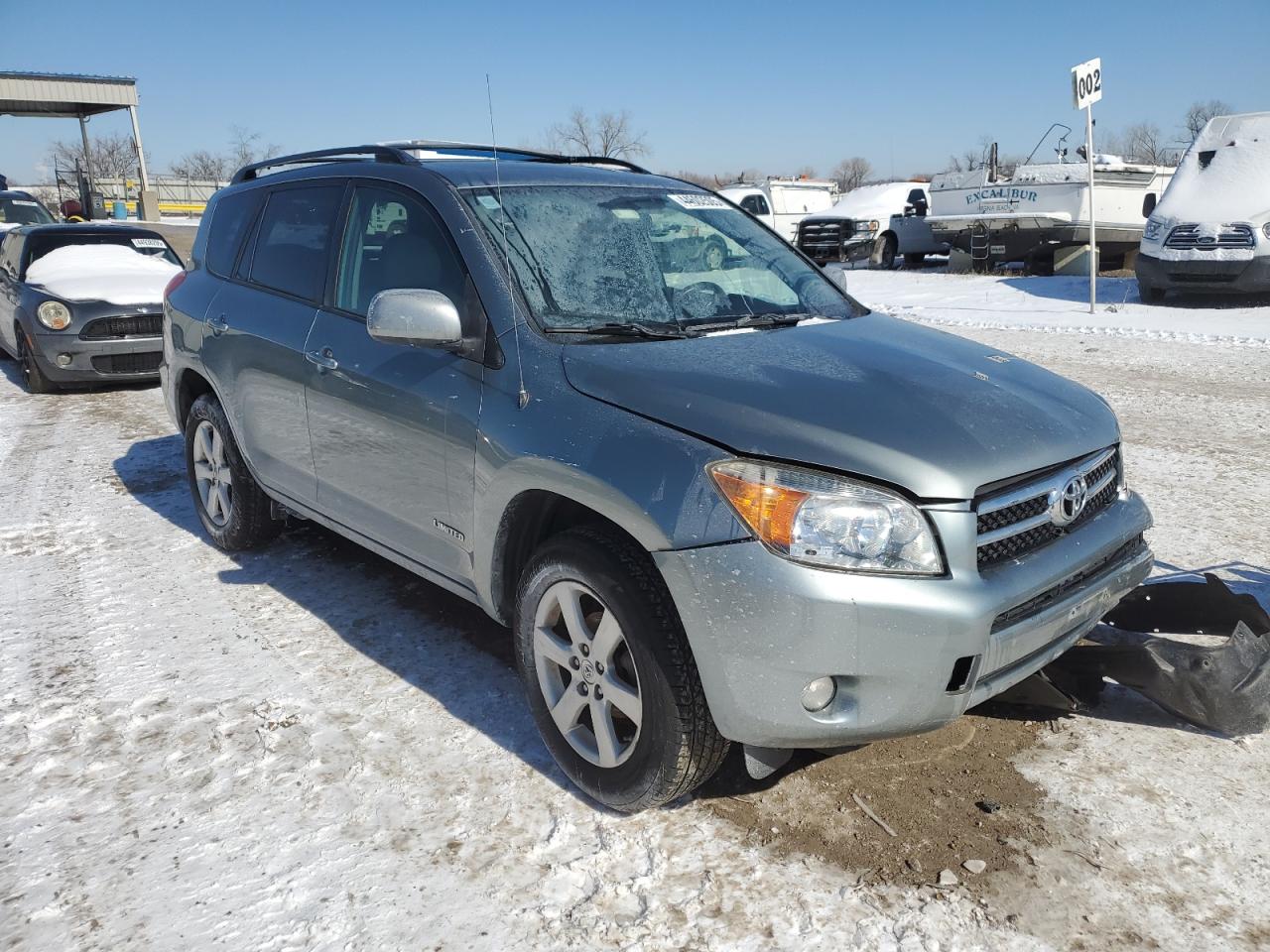 2008 Toyota RAV 4 VIN JTMBD31V385147839 Copart auction photo, front end damage thumbnail 4