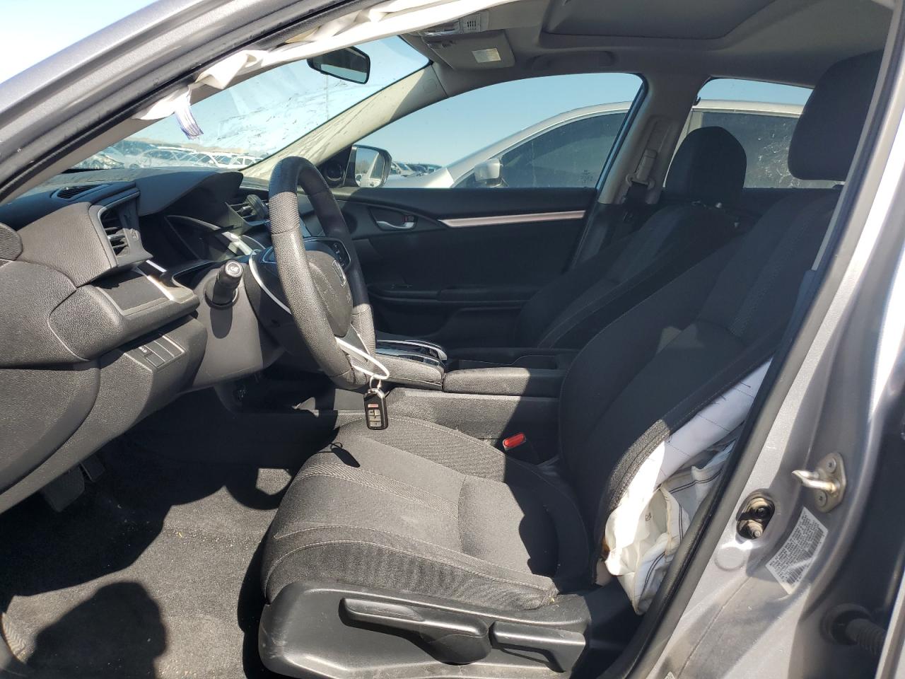 2017 Honda Civic VIN 19XFC1F36HE022855 Copart auction photo, rear end damage thumbnail 7