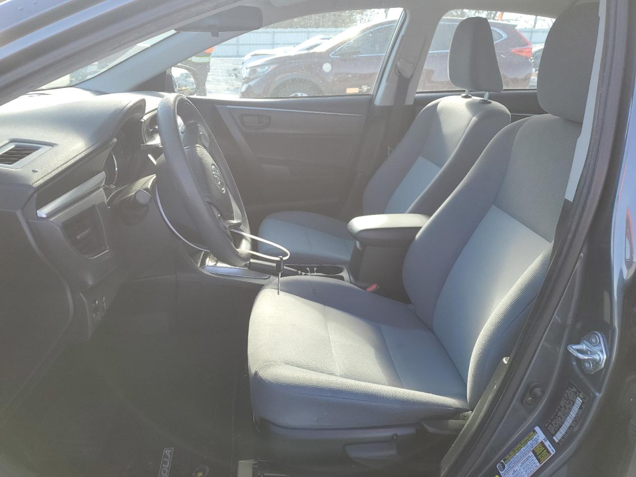 2015 Toyota Corolla VIN 2T1BURHE2FC449406 Copart auction photo, rear end damage thumbnail 7
