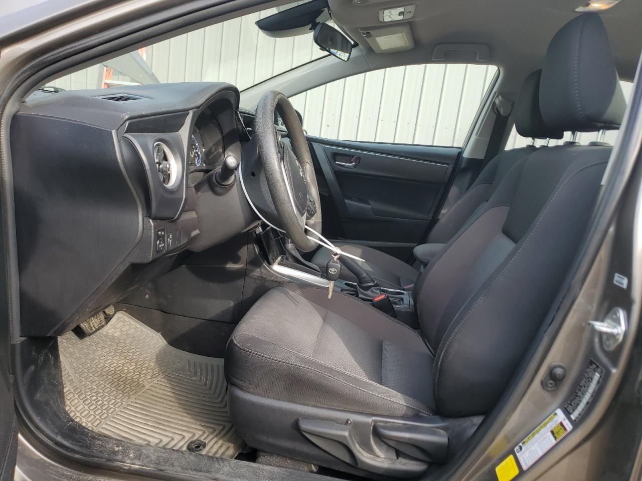 2019 Toyota Corolla VIN 2T1BURHE8KC191628 Copart auction photo, top/roof / front end damage thumbnail 7