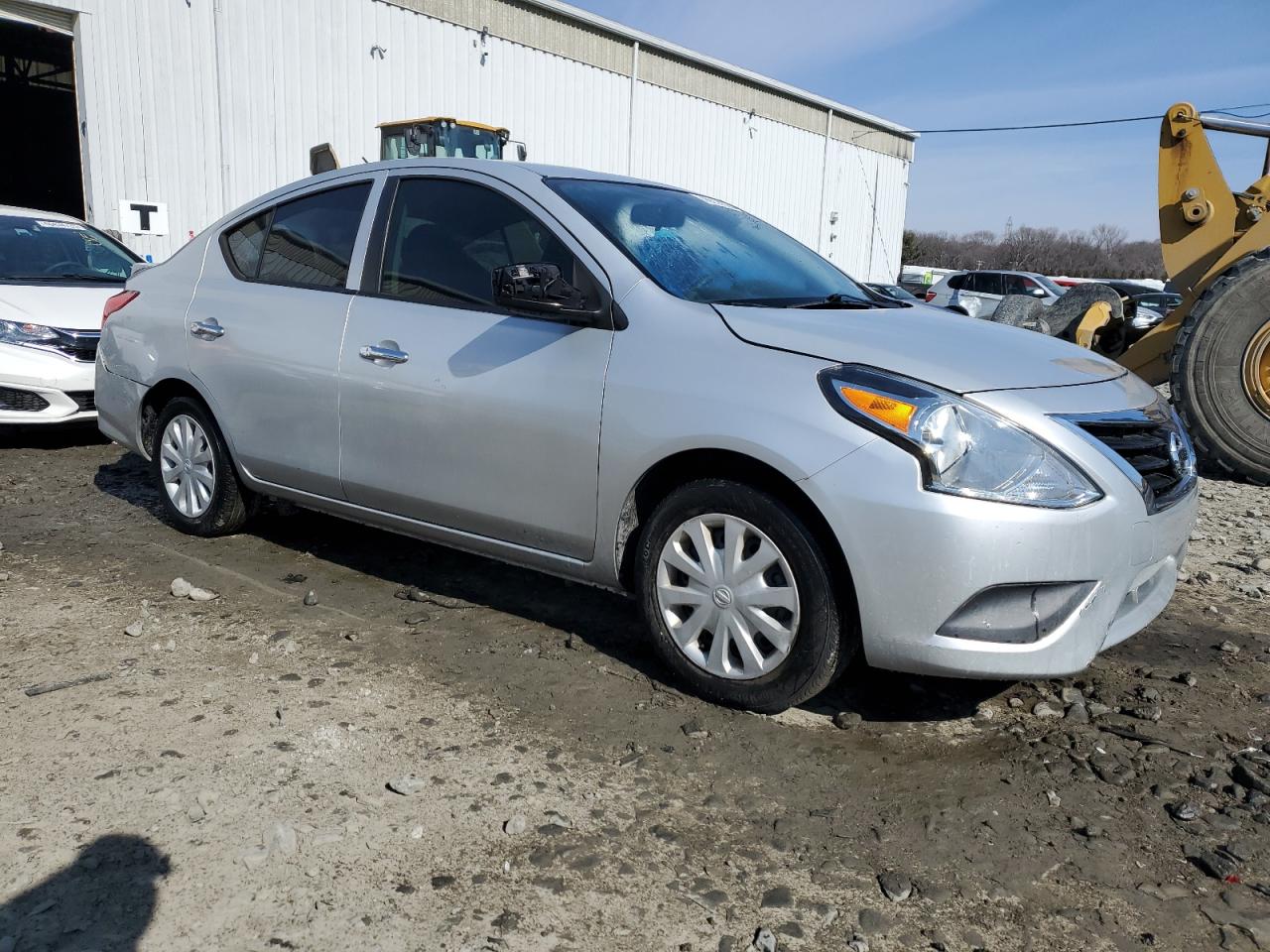 2019 Nissan Versa VIN 3N1CN7AP8KL825053 Copart auction photo, rear end damage thumbnail 4