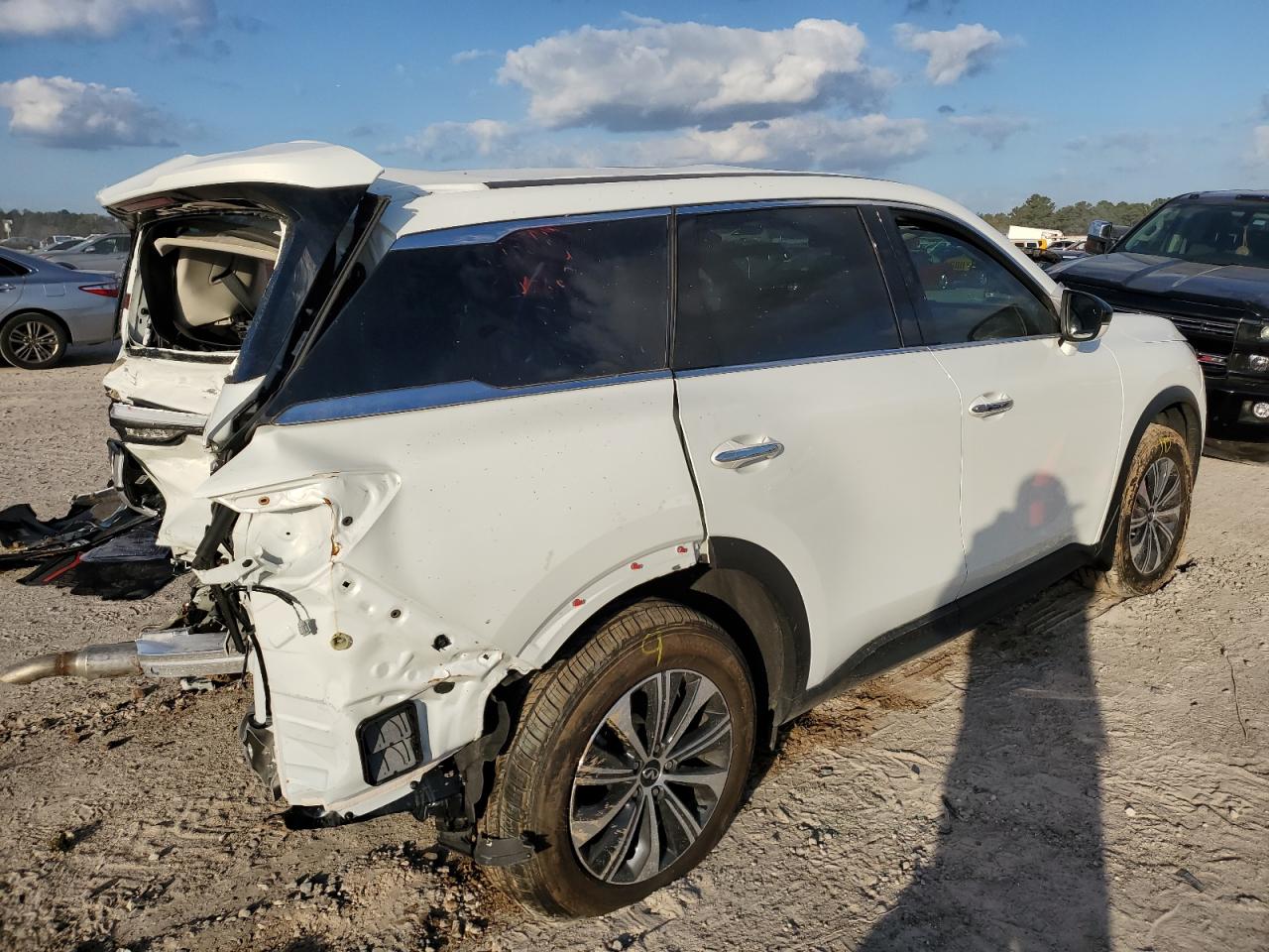 2024 Infiniti QX60 VIN 5N1DL1ER9RC356539 Copart auction photo, rear end damage thumbnail 3