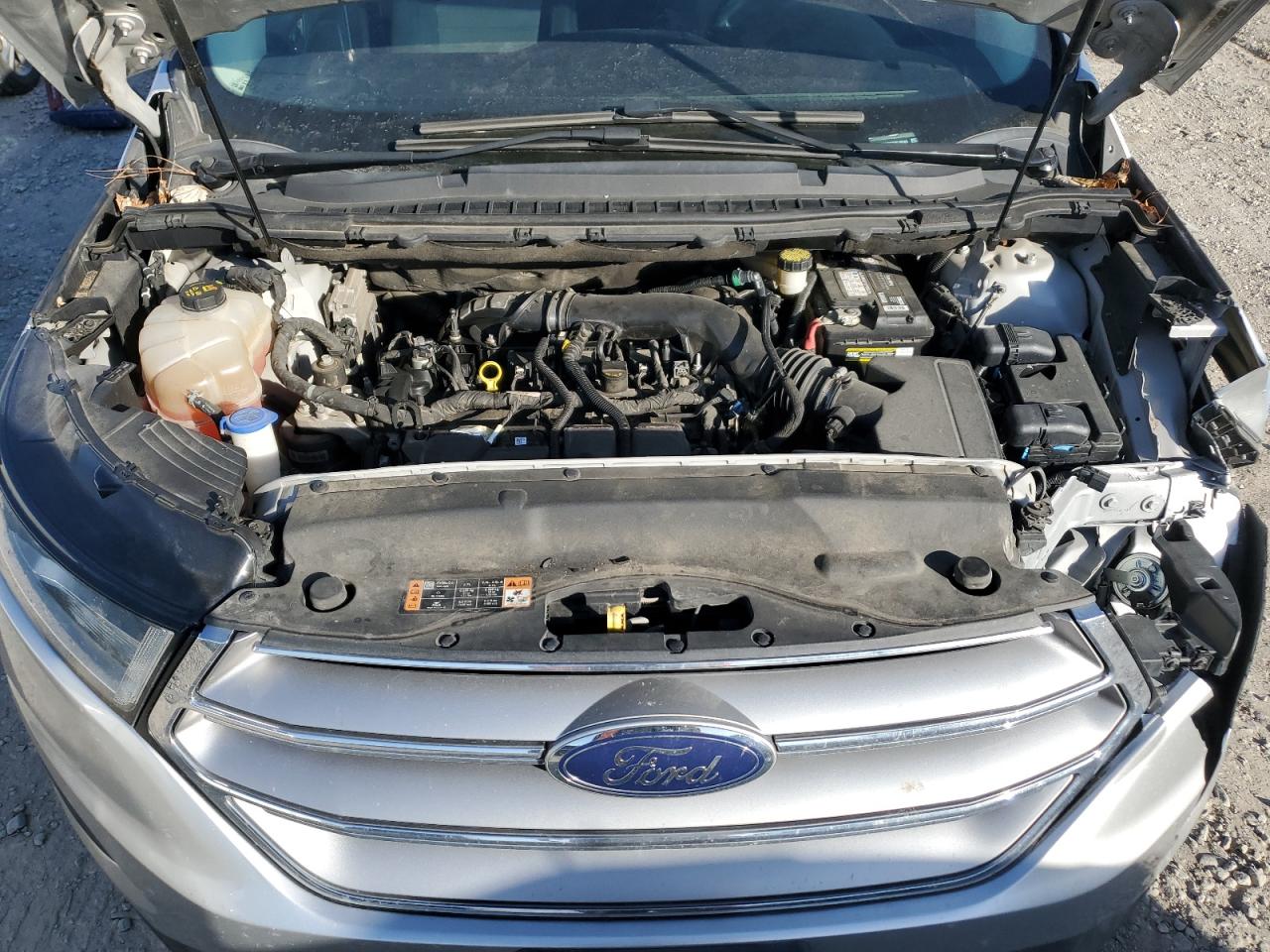 2016 Ford Edge VIN 2FMPK4G93GBC30589 Copart auction photo, front end / minor dent/scratches damage thumbnail 12