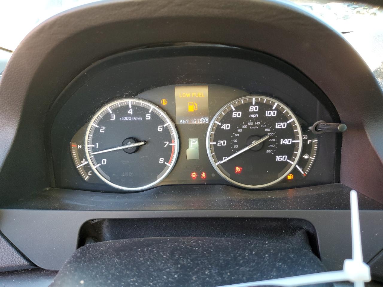 2015 Acura RDX VIN 5J8TB4H51FL015095 Copart auction photo, front end / rear end damage thumbnail 9
