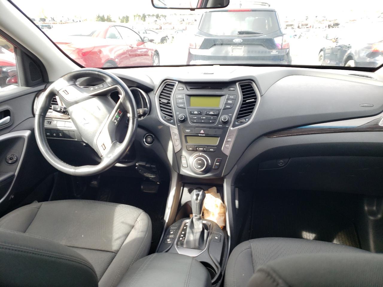 2016 Hyundai Santa Fe VIN 5XYZUDLA5GG364796 Copart auction photo, front end / side damage thumbnail 8