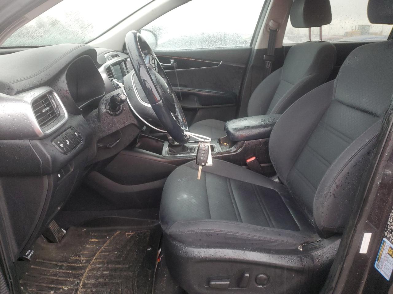 2019 KIA Sorento VIN 5XYPGDA37KG556572 Copart auction photo, front end / minor dent/scratches damage thumbnail 7