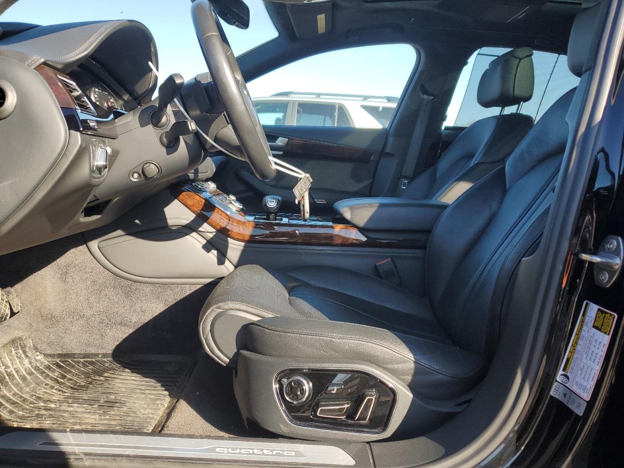 2015 Audi A8 VIN WAU32AFD7FN041466 Copart auction photo, rear end / side damage thumbnail 7