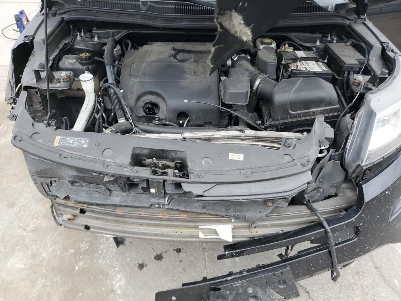 2017 Ford Explorer VIN 1FM5K8F88HGD45531 Copart auction photo, front end / side damage thumbnail 13