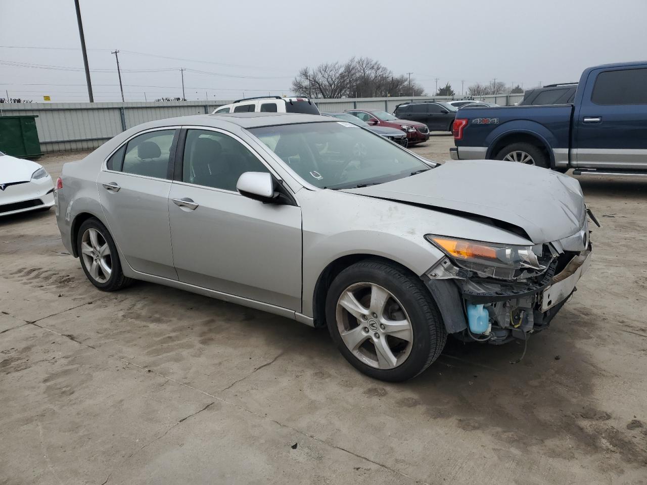 2009 Acura TSX VIN JH4CU25699C022566 Copart auction photo, front end / hail damage thumbnail 4