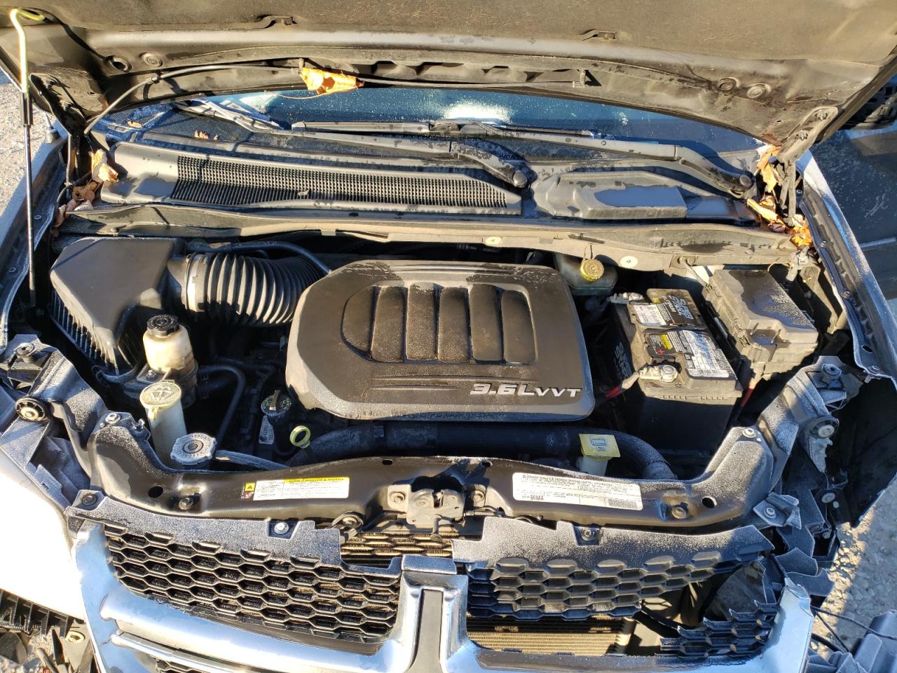2012 Dodge Caravan VIN 2C4RDGDG9CR174042 Copart auction photo, front end / rear end damage thumbnail 12