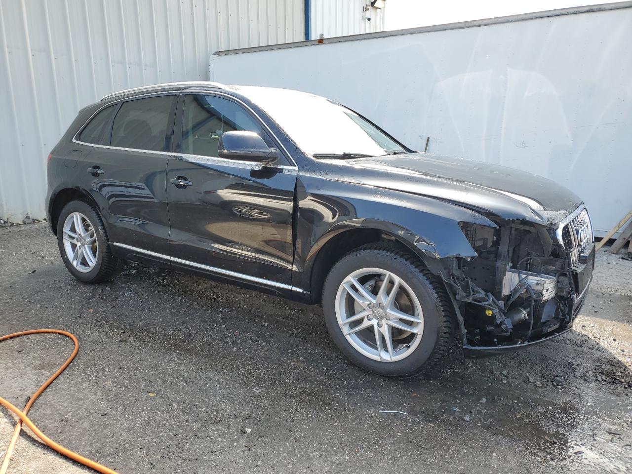 2014 Audi Q5 VIN WA1LFAFP2EA019070 Copart auction photo, front end damage thumbnail 4