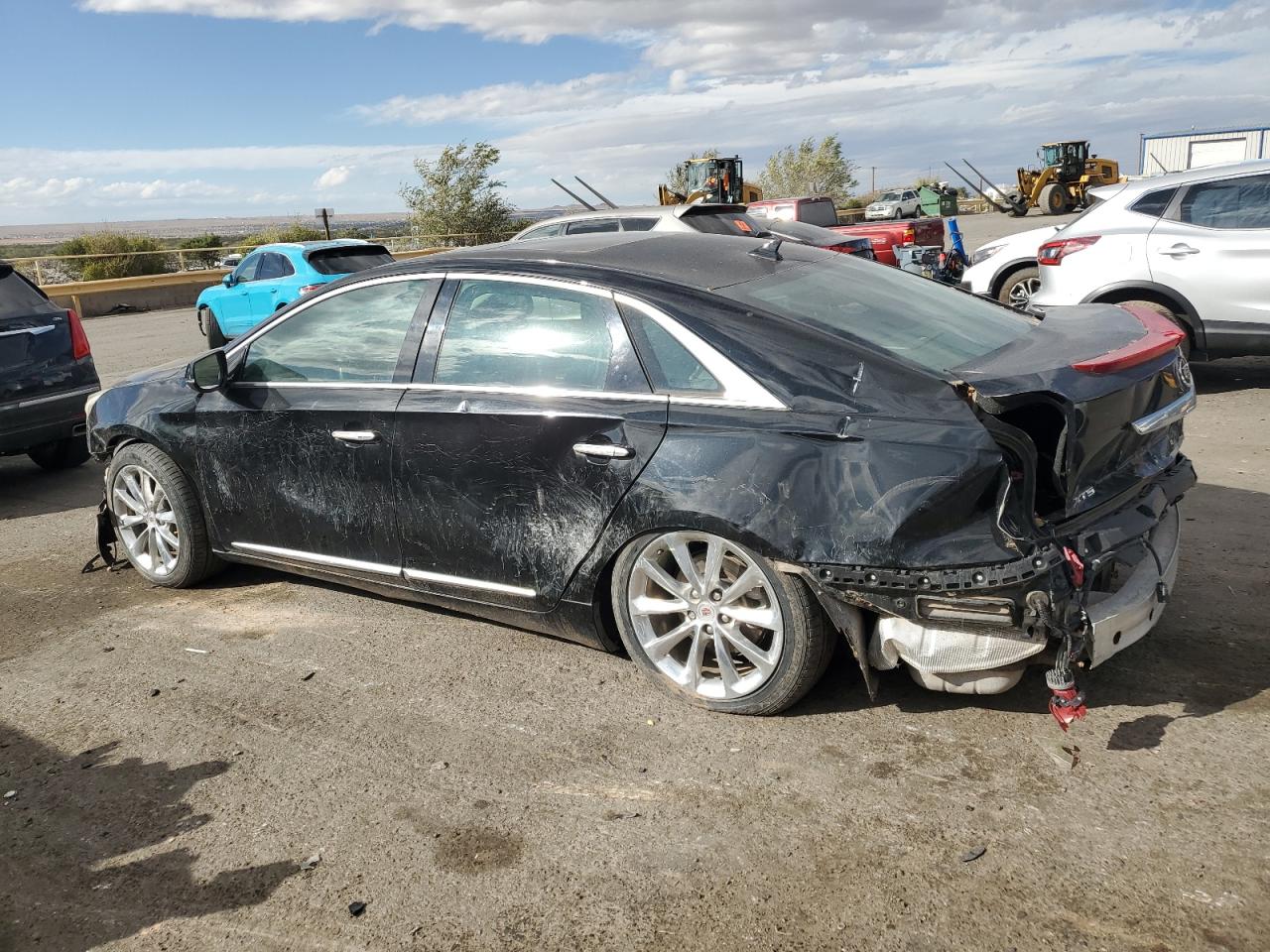 2013 Cadillac XTS VIN 2G61P5S38D9123290 Copart auction photo, rear end / front end damage thumbnail 2