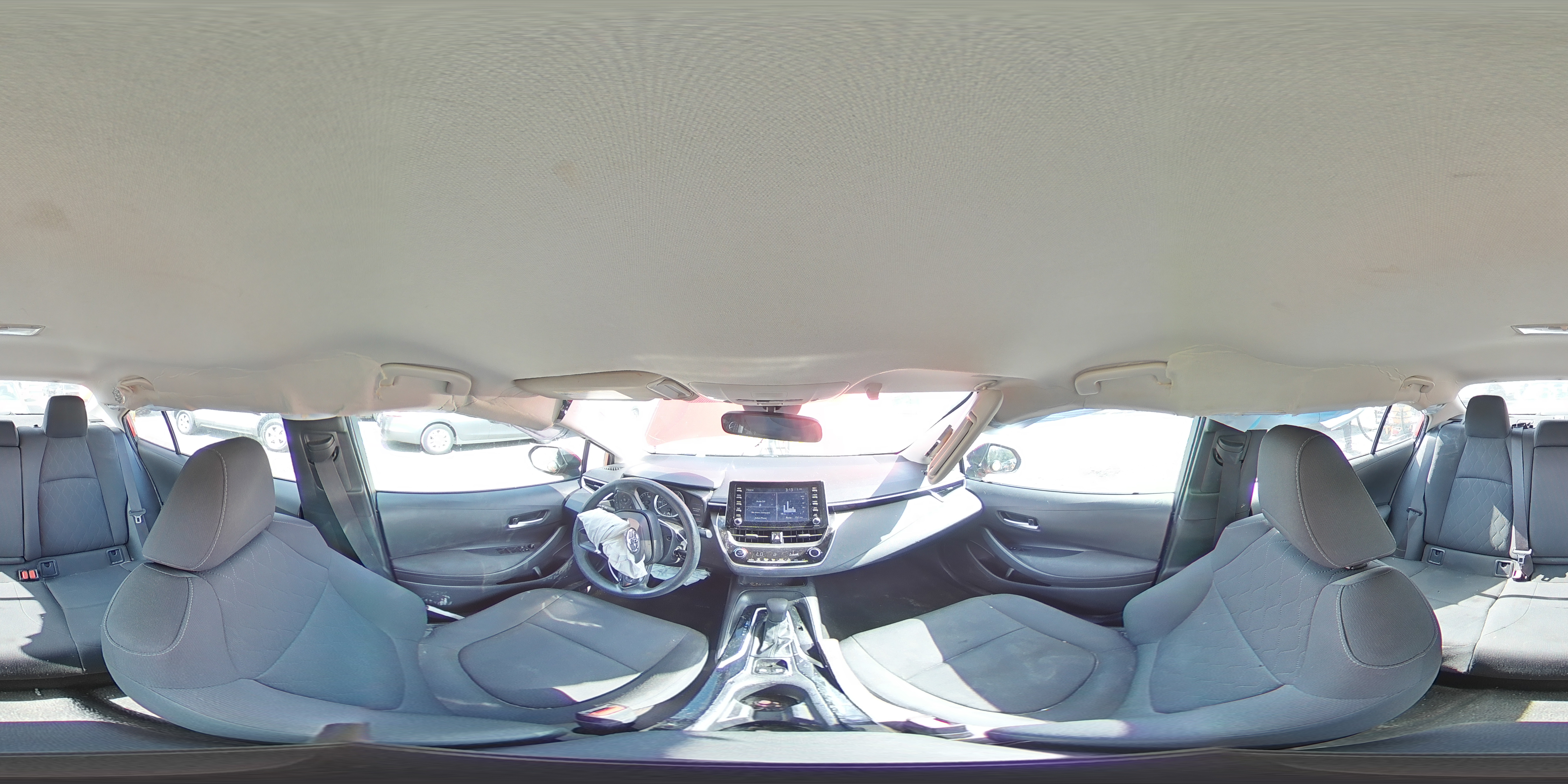 2020 Toyota Corolla VIN 5YFEPRAE7LP044104 Copart auction photo, front end / side damage thumbnail 12