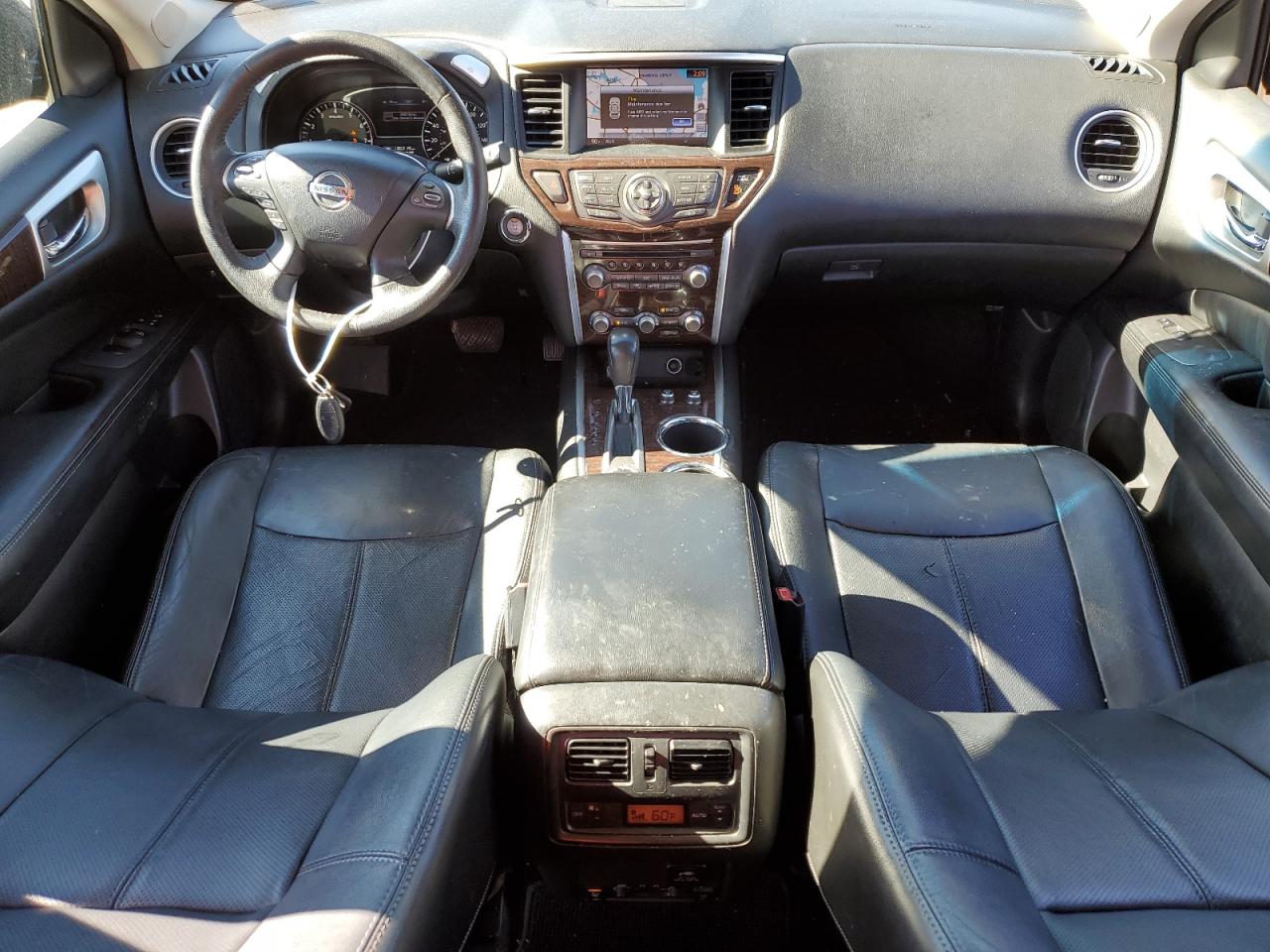 2013 Nissan Pathfinder VIN 5N1AR2MM8DC652237 Copart auction photo, undercarriage / front end damage thumbnail 8